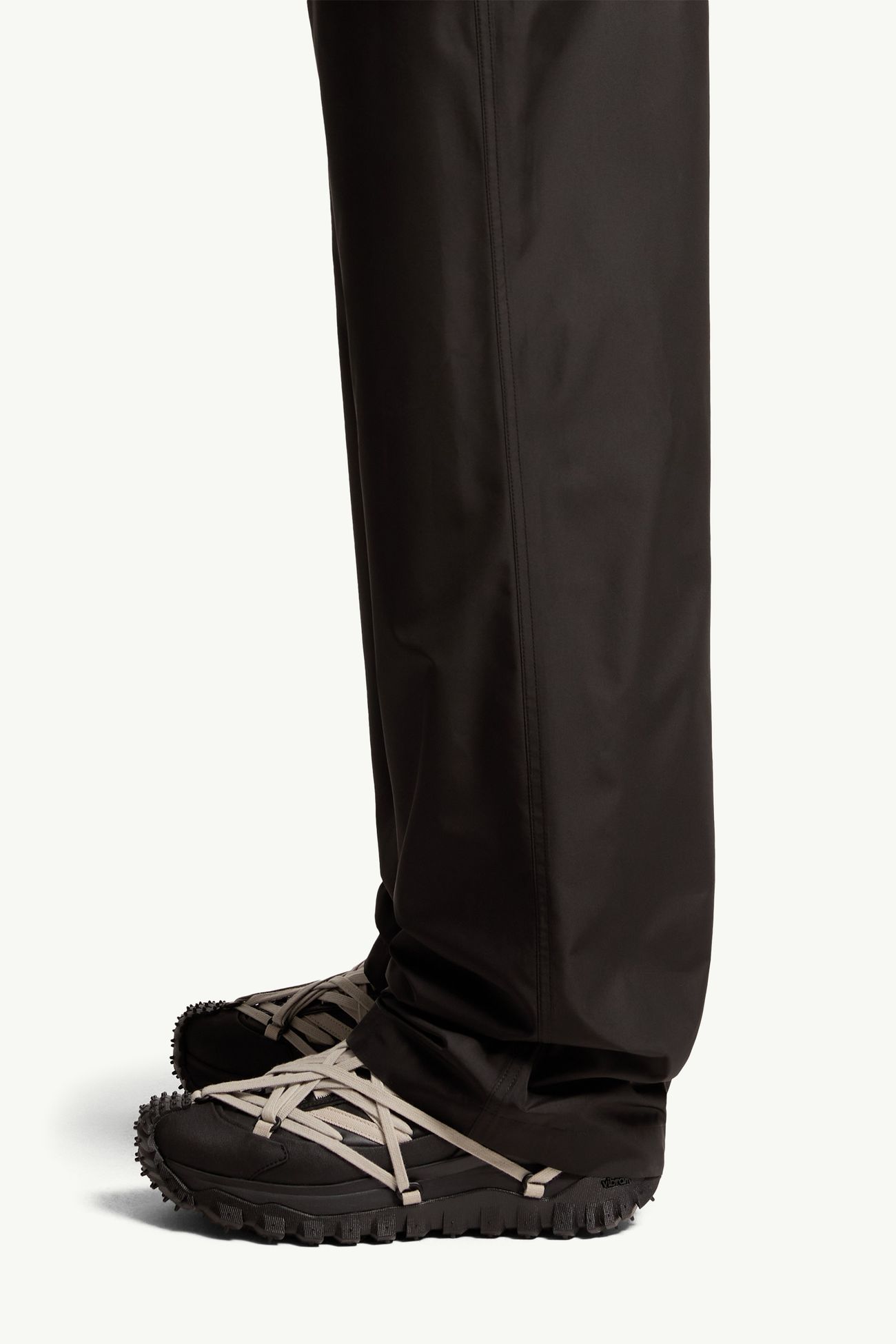 Pantalones de tafetán de pernera recta Moncler + Rick Owens De Género Neutro Negro Moncler 3