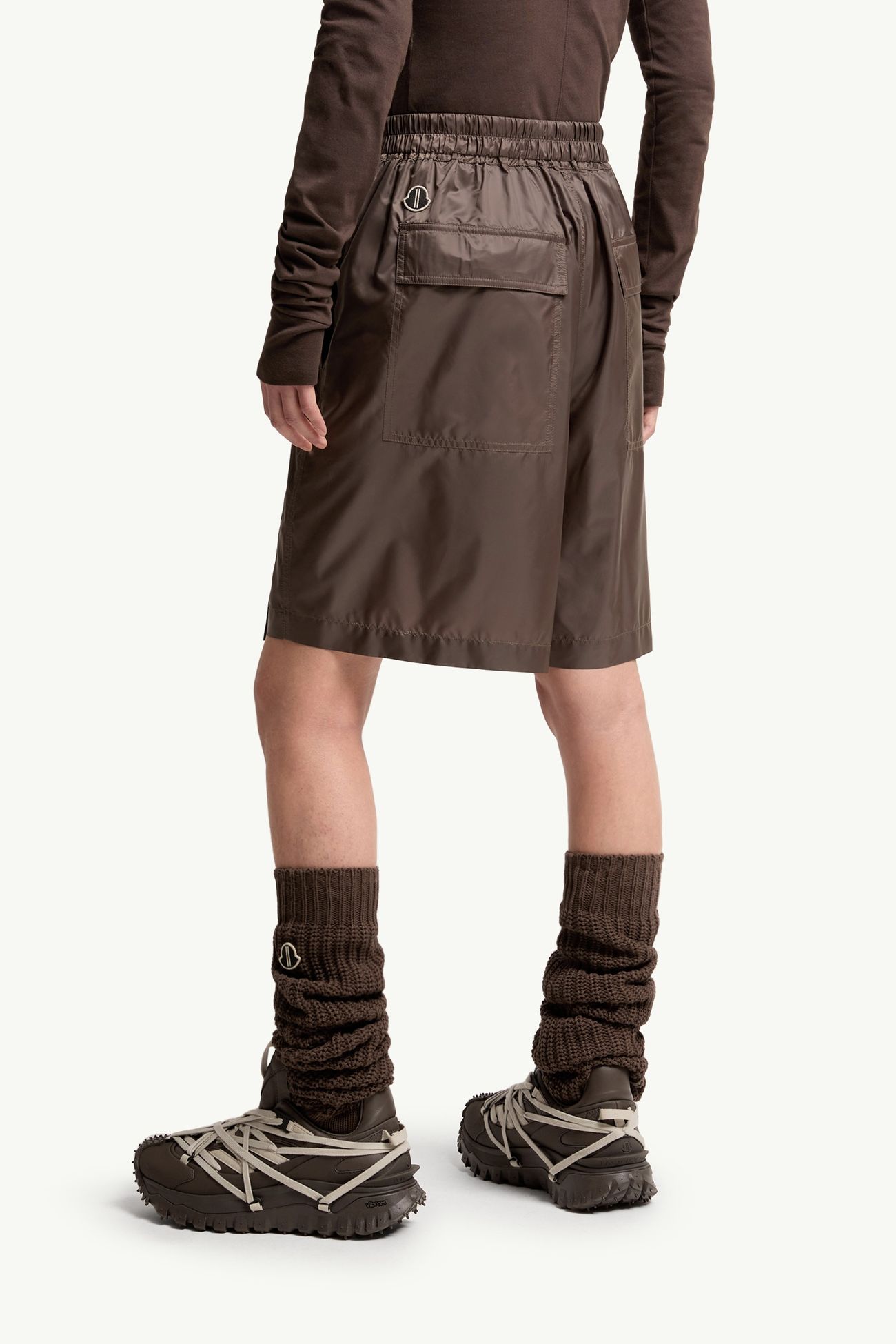 Moncler + Rick Owens Kiltshorts男女款裙裤 中性 灰褐色 Moncler 5