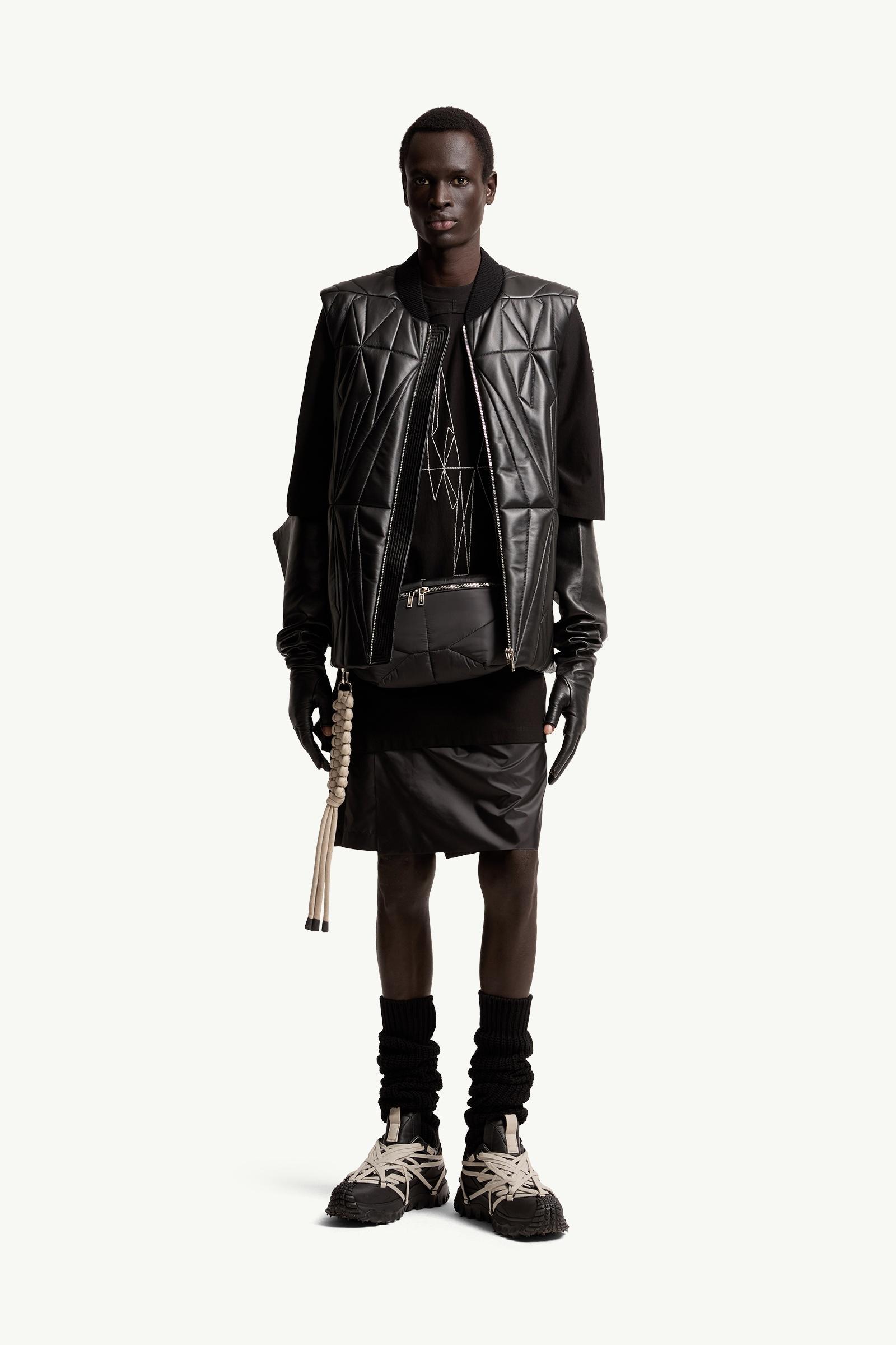 Black Moncler + Rick Owens Kiltshorts Skort - for Special Projects