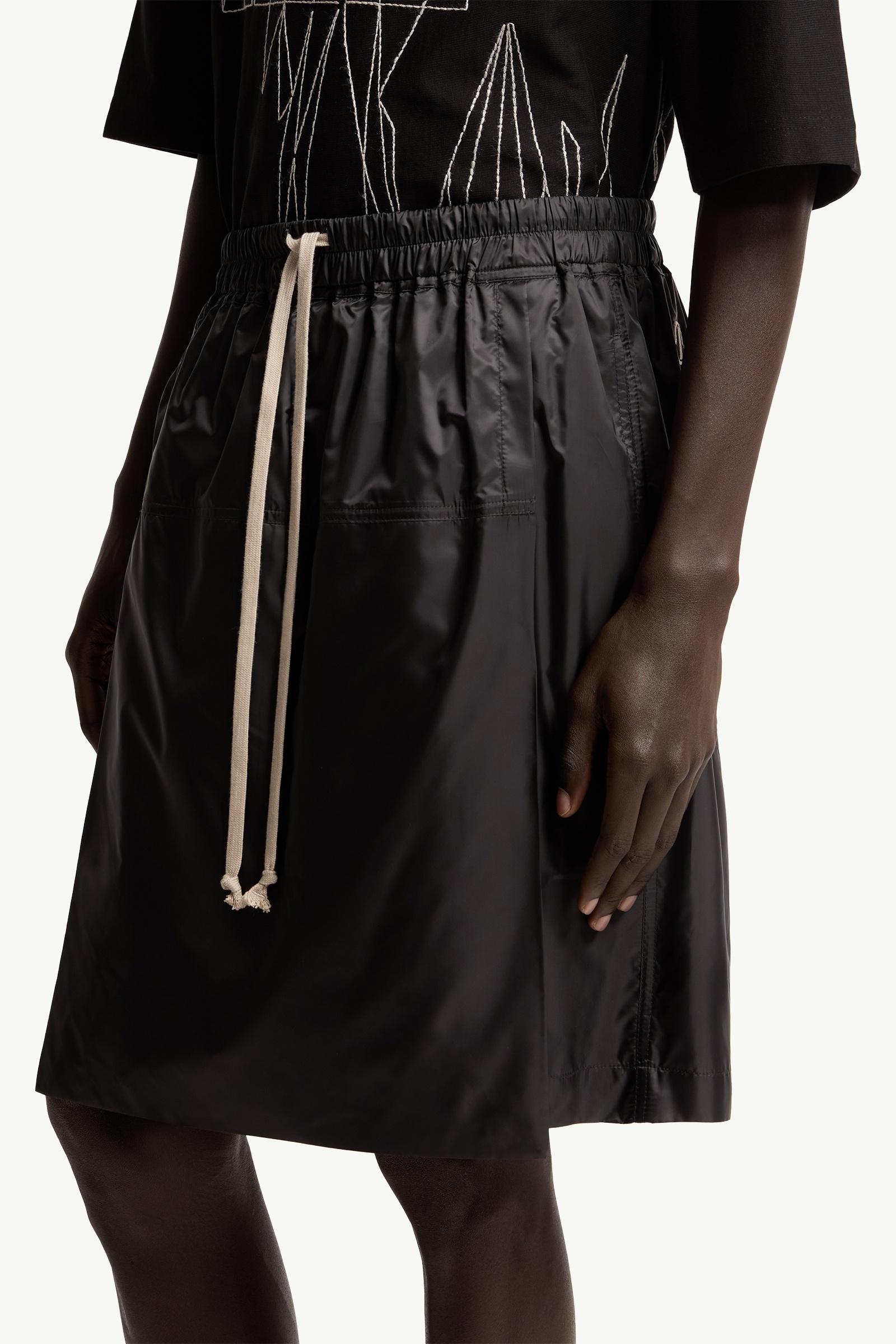 Black Moncler + Rick Owens Kiltshorts Skort - Pants & Shorts for