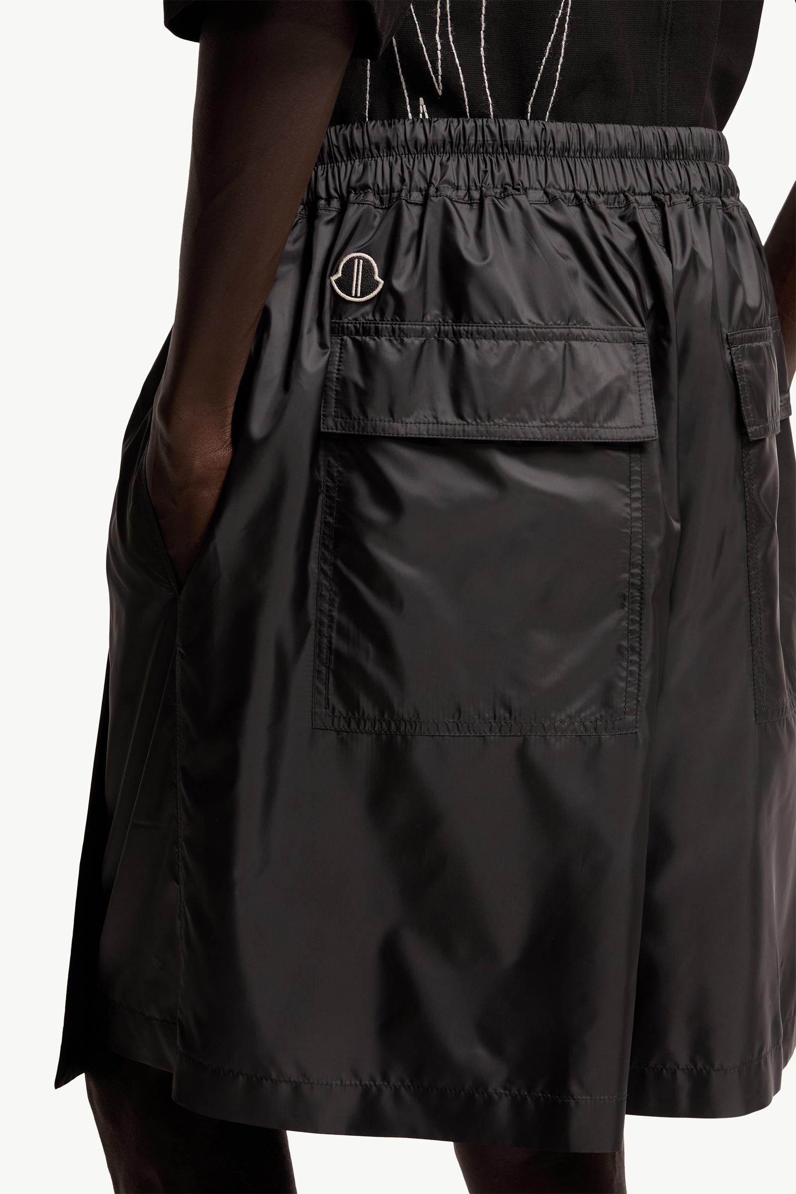 Black Moncler + Rick Owens Kiltshorts Skort - for Special Projects