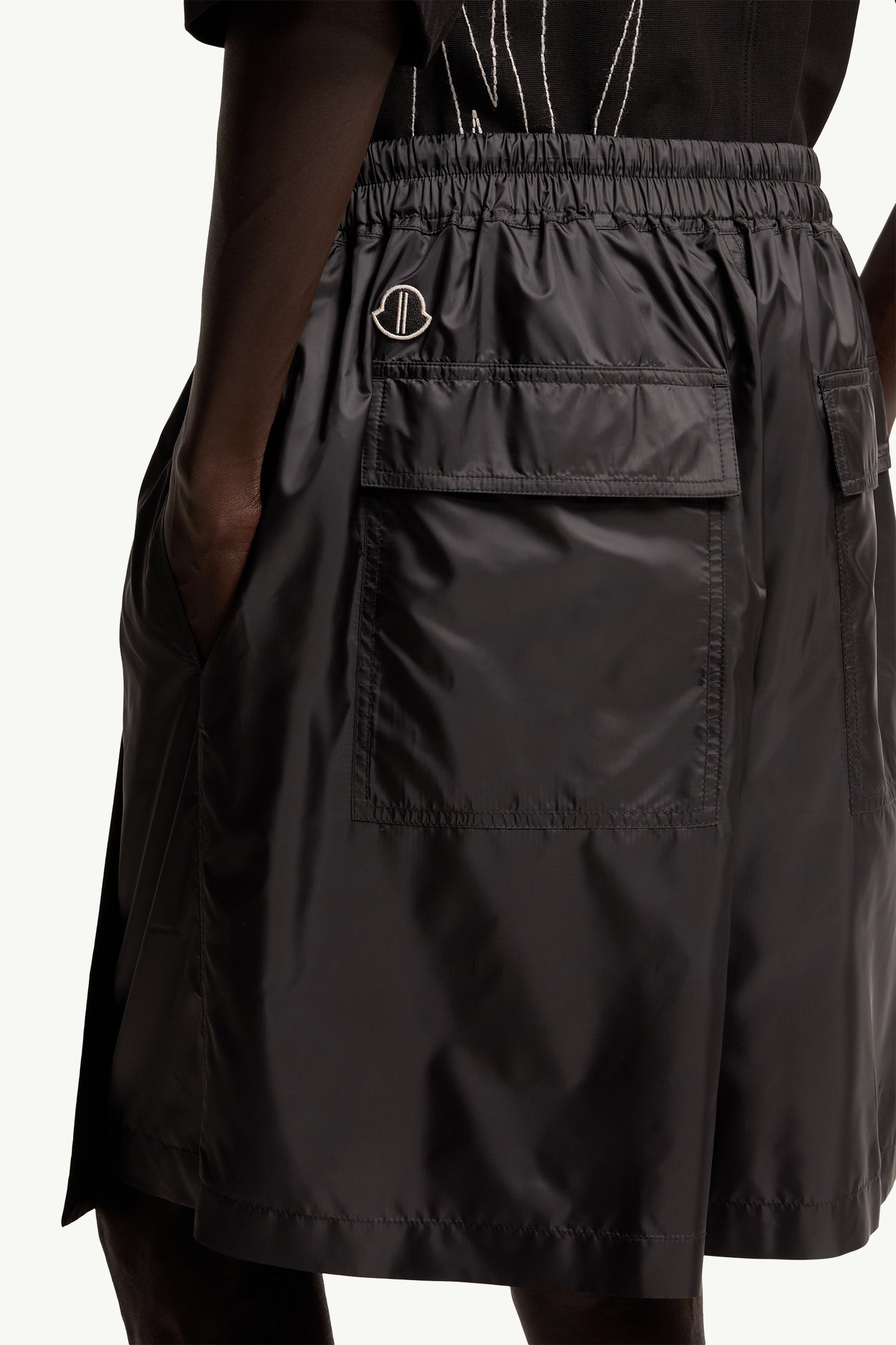 Moncler + Rick Owens Kiltshorts Skort Gender Neutral Black Moncler 6