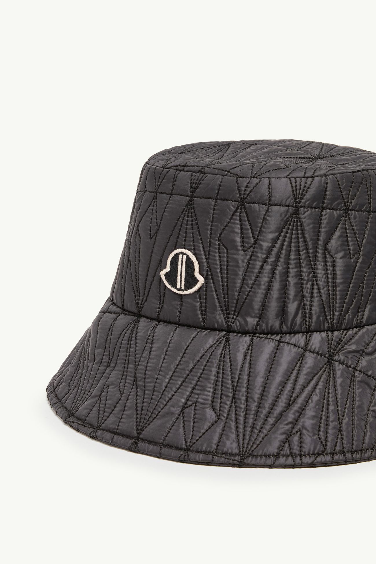 Moncler + Rick Owens夾層漁夫帽 中性 黑色 Moncler 3