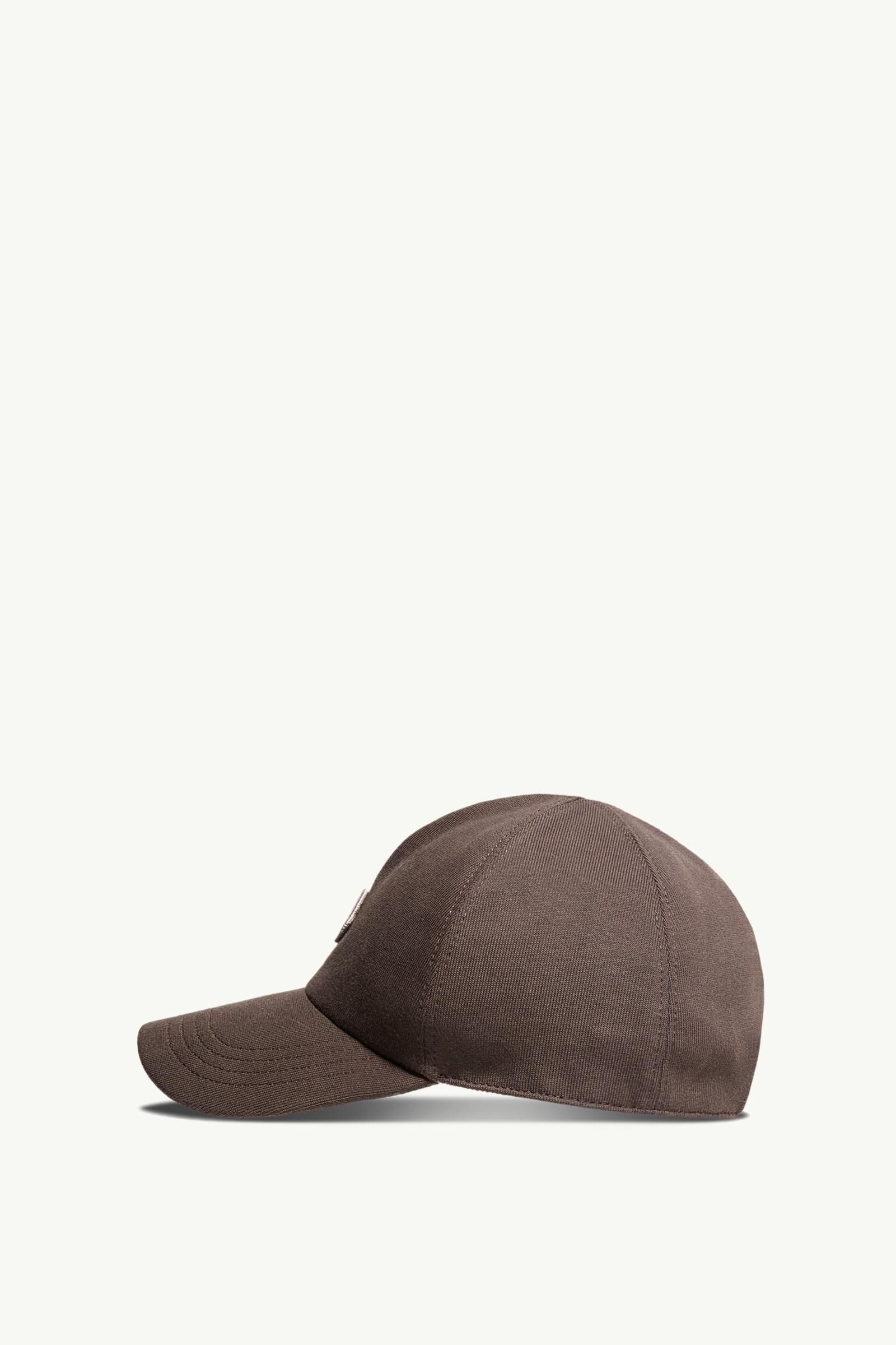 Brown Moncler + Rick Owens Cotton Baseball Cap - Hats & Beanies