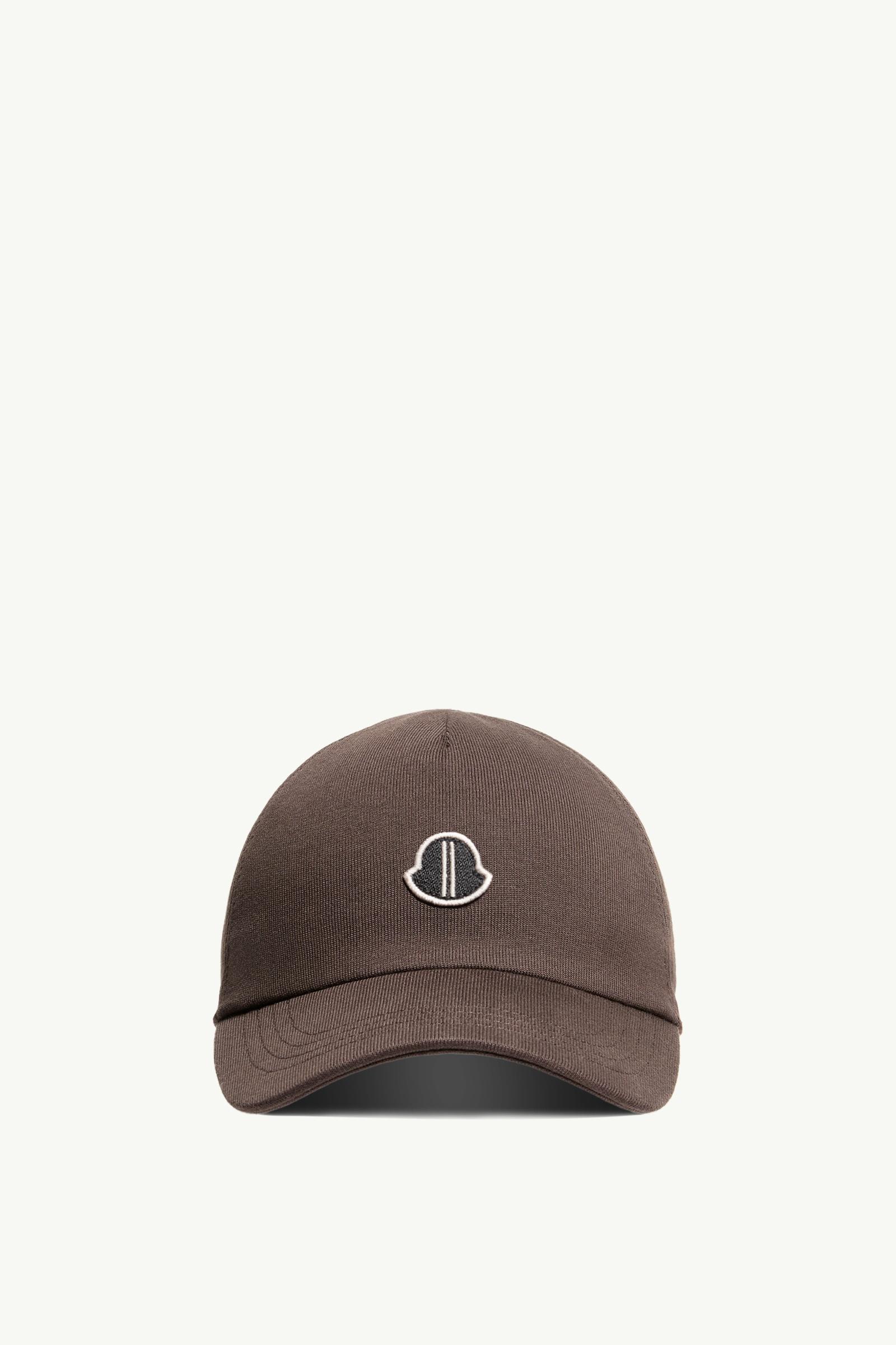 Brown Moncler + Rick Owens Cotton Baseball Cap - Hats & Beanies