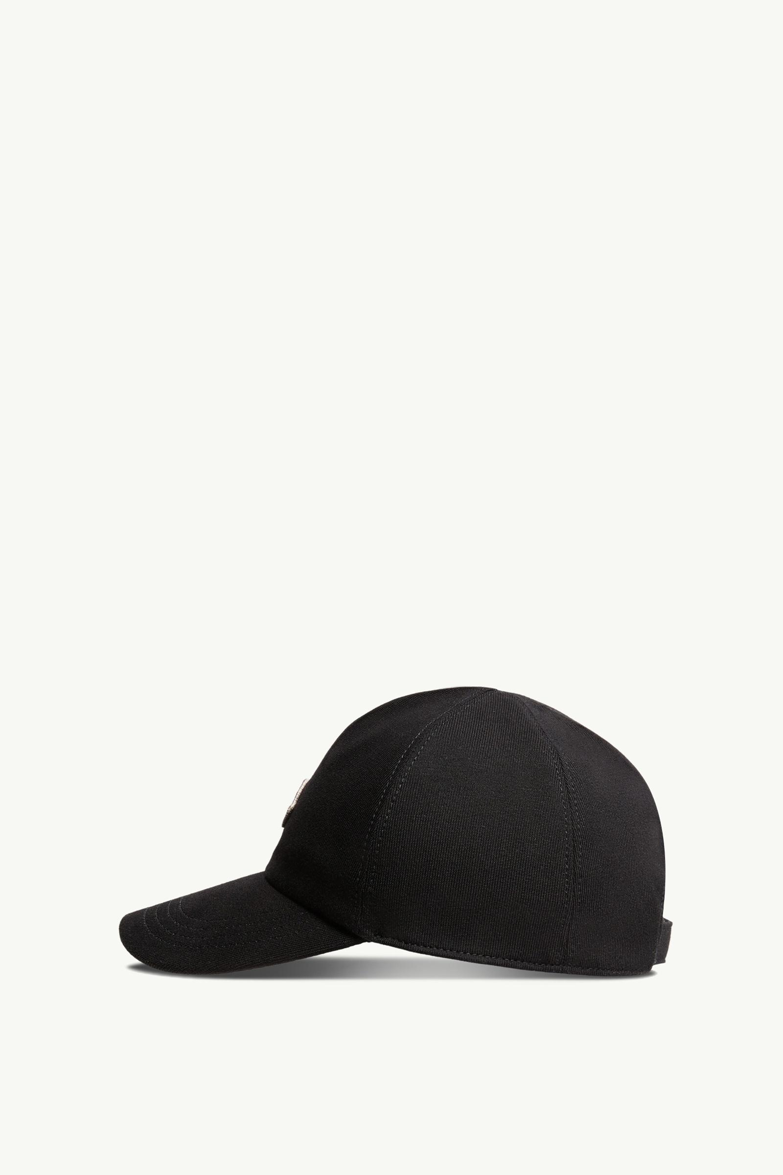 Black Moncler + Rick Owens Cotton Baseball Cap - Hats & Beanies