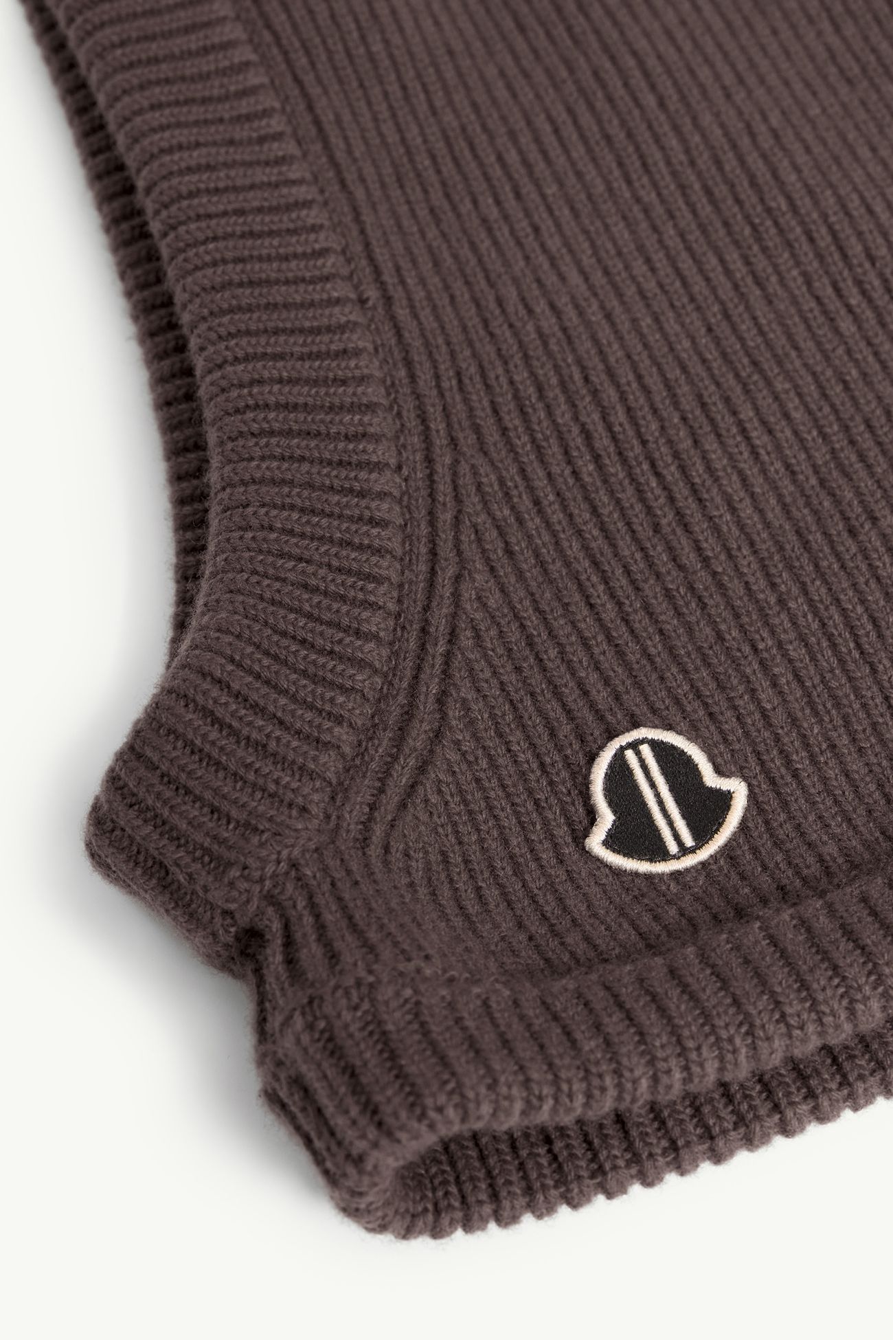 Cappuccio Jera Moncler + Rick Owens in lana Gender Neutral Marrone Moncler 3