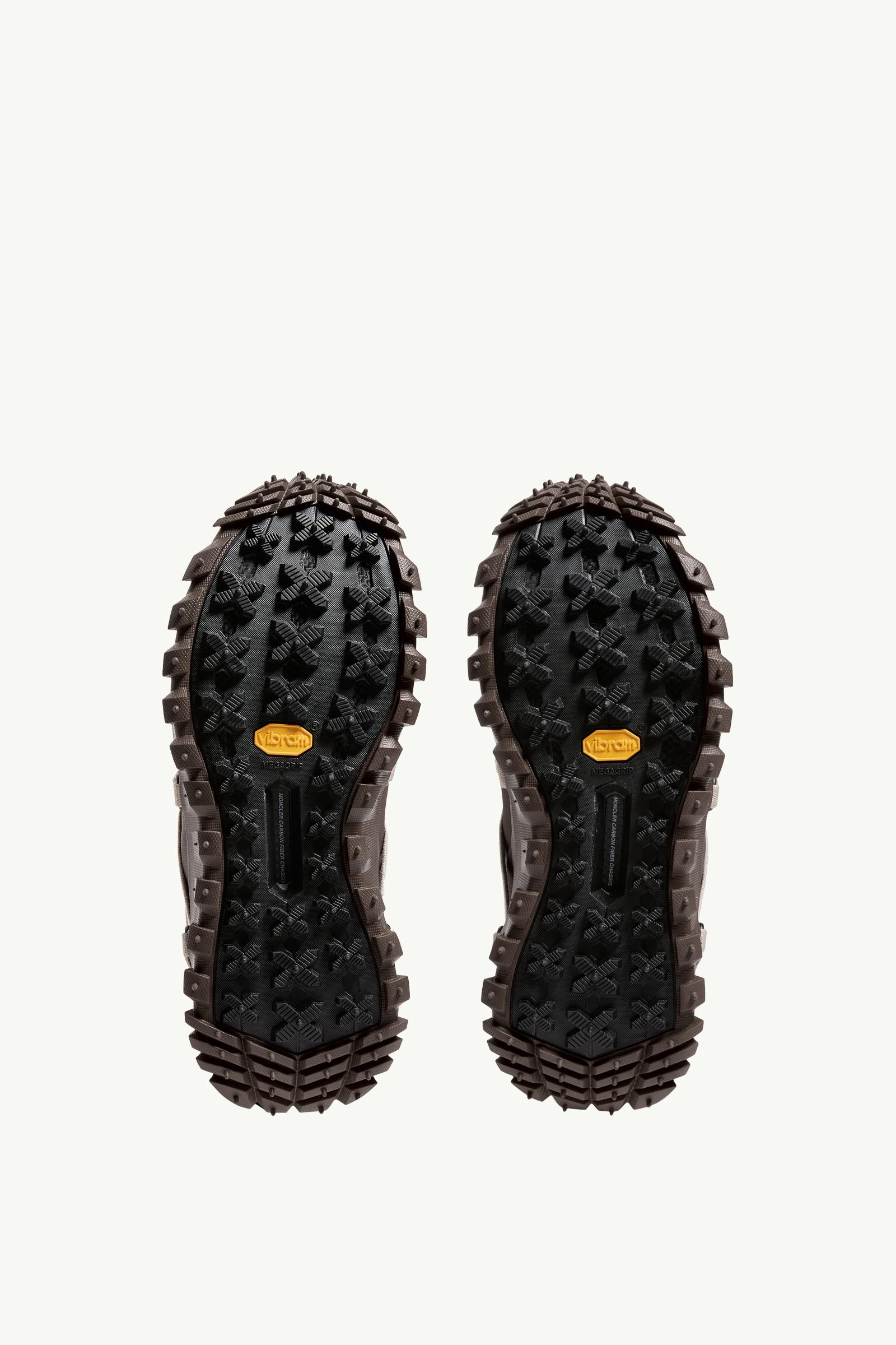 ブラウン Moncler + Rick Owens Trailgrip Megalace スニーカー