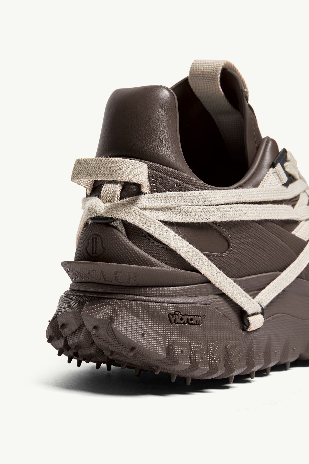 Moncler + Rick Owens Trailgrip Megalace皮革運動鞋 中性 啡色 Moncler 7