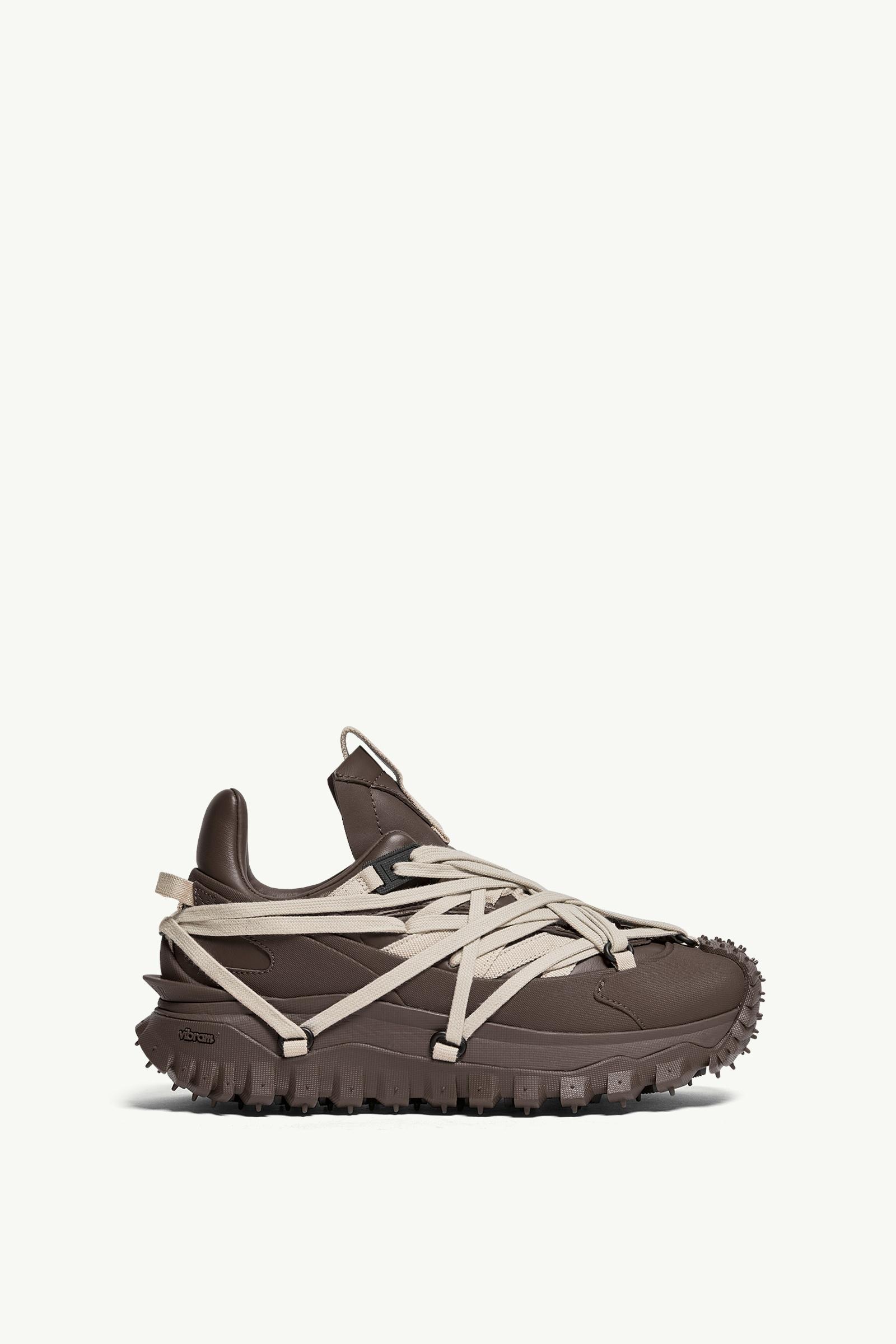 ◆MONCLER + RICK OWENS モンクレール◆新品ユニセックス ブラウン Moncler + Rick Owens Trailgrip Megalace スニーカー : 向け