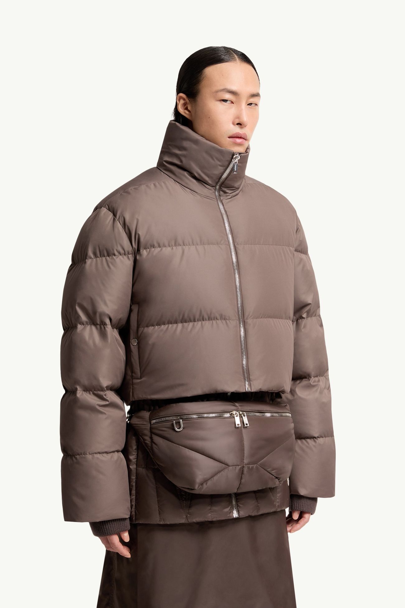 Moncler + Rick Owens Bumbag腰包 中性 灰啡色 Moncler 1