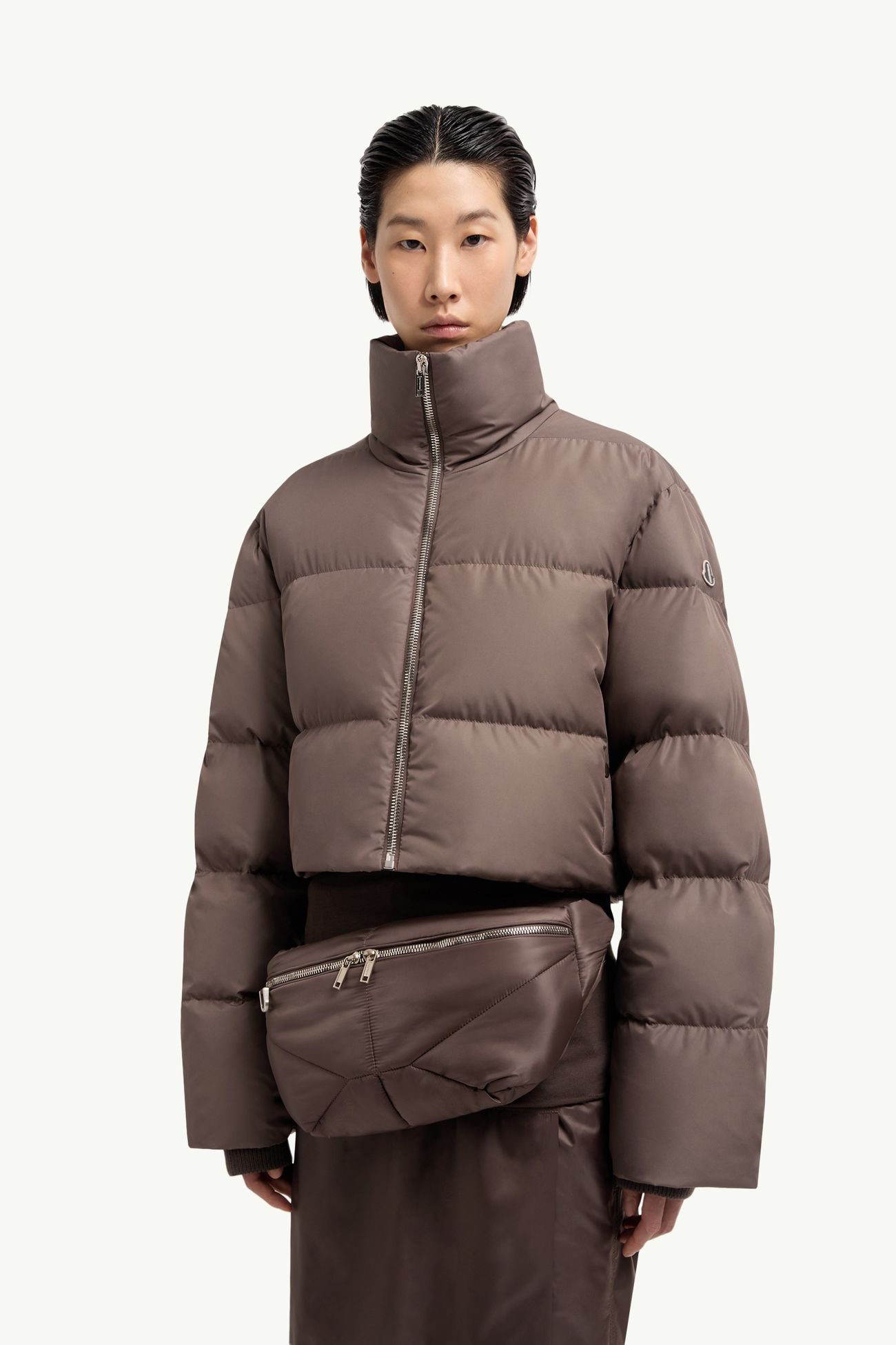 Moncler + Rick Owens Bumbag男女款腰包 中性 灰褐色 Moncler 2