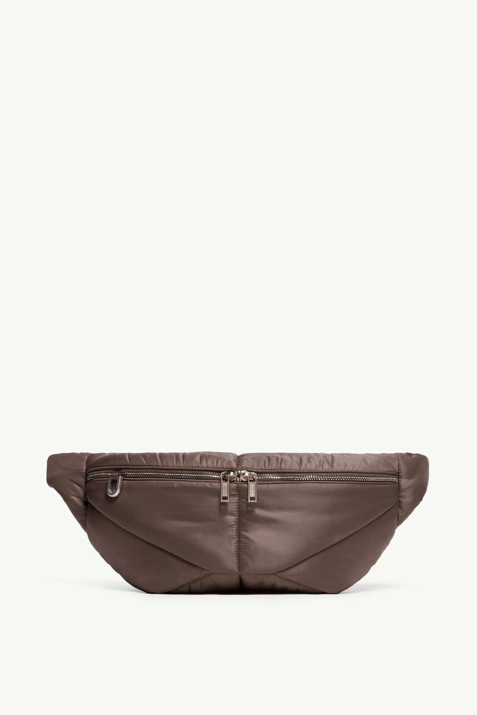 バッグ Rick OwensxMonclerBumbag Waist Bag Brown トープ Moncler + Rick Owens Bumbag ベルトバッグ : バッグ&スモール