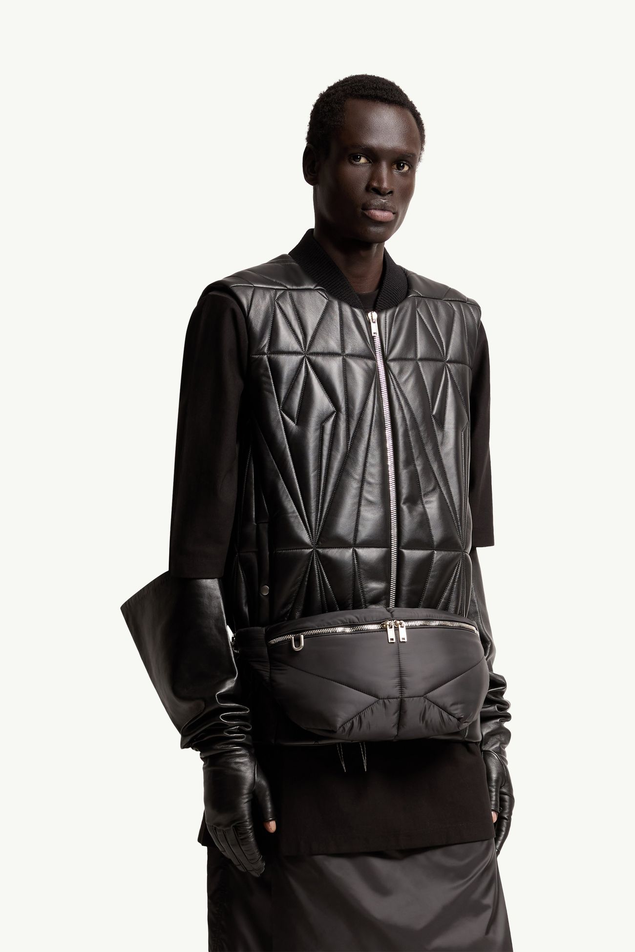 Sac ceinture Moncler + Rick Owens Bumbag Mixte Noir Moncler 1