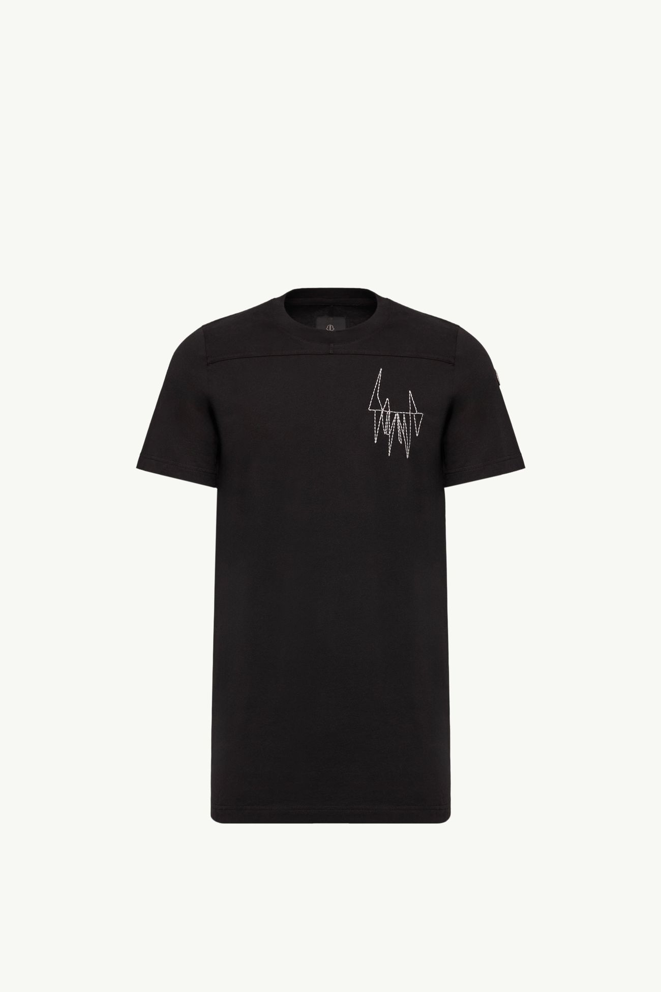 Camiseta de algodón Moncler + Rick Owens Girder De Género Neutro Negro Moncler 0
