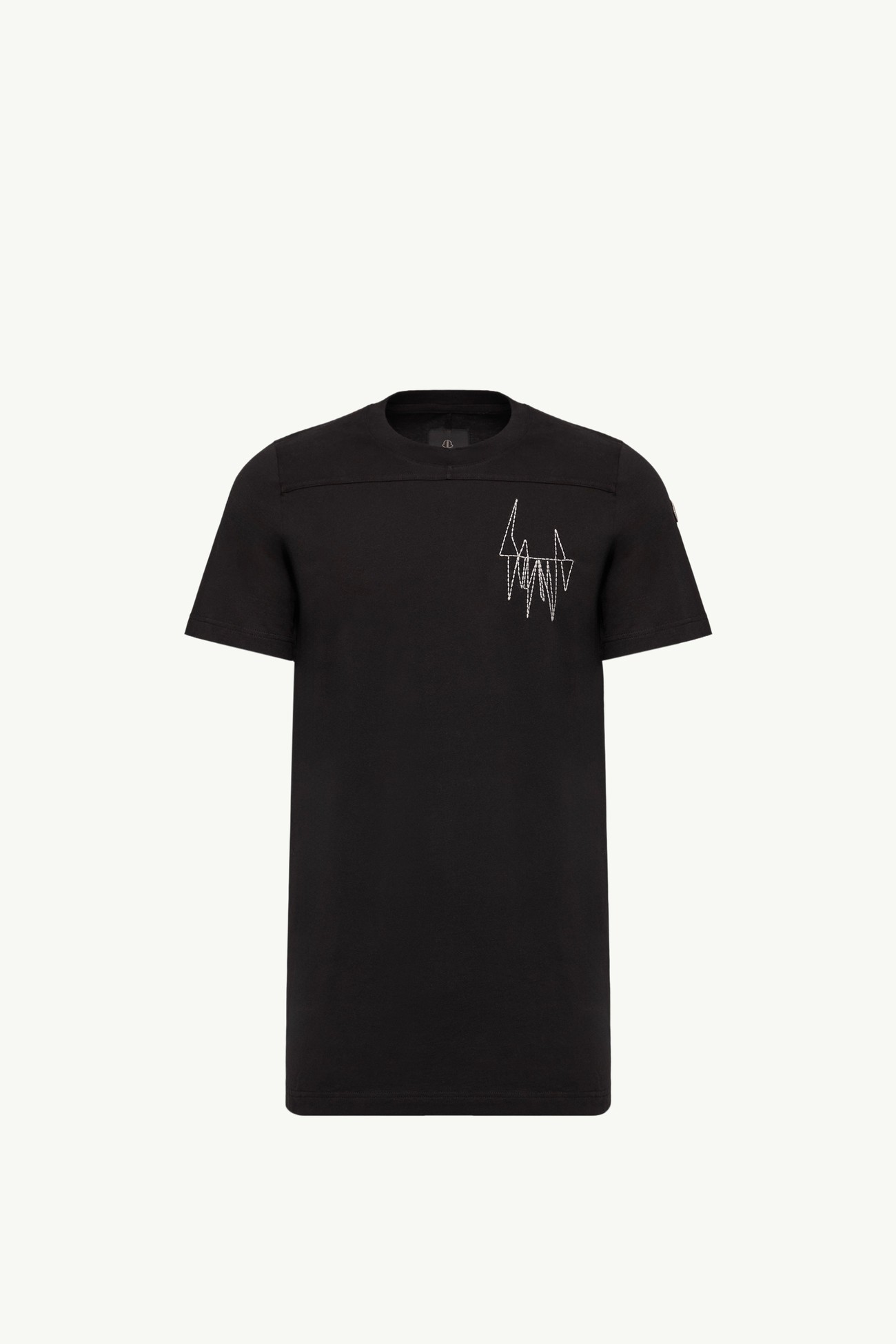 Moncler + Rick Owens Girder Cotton T-Shirt Gender Neutral Black Moncler 0