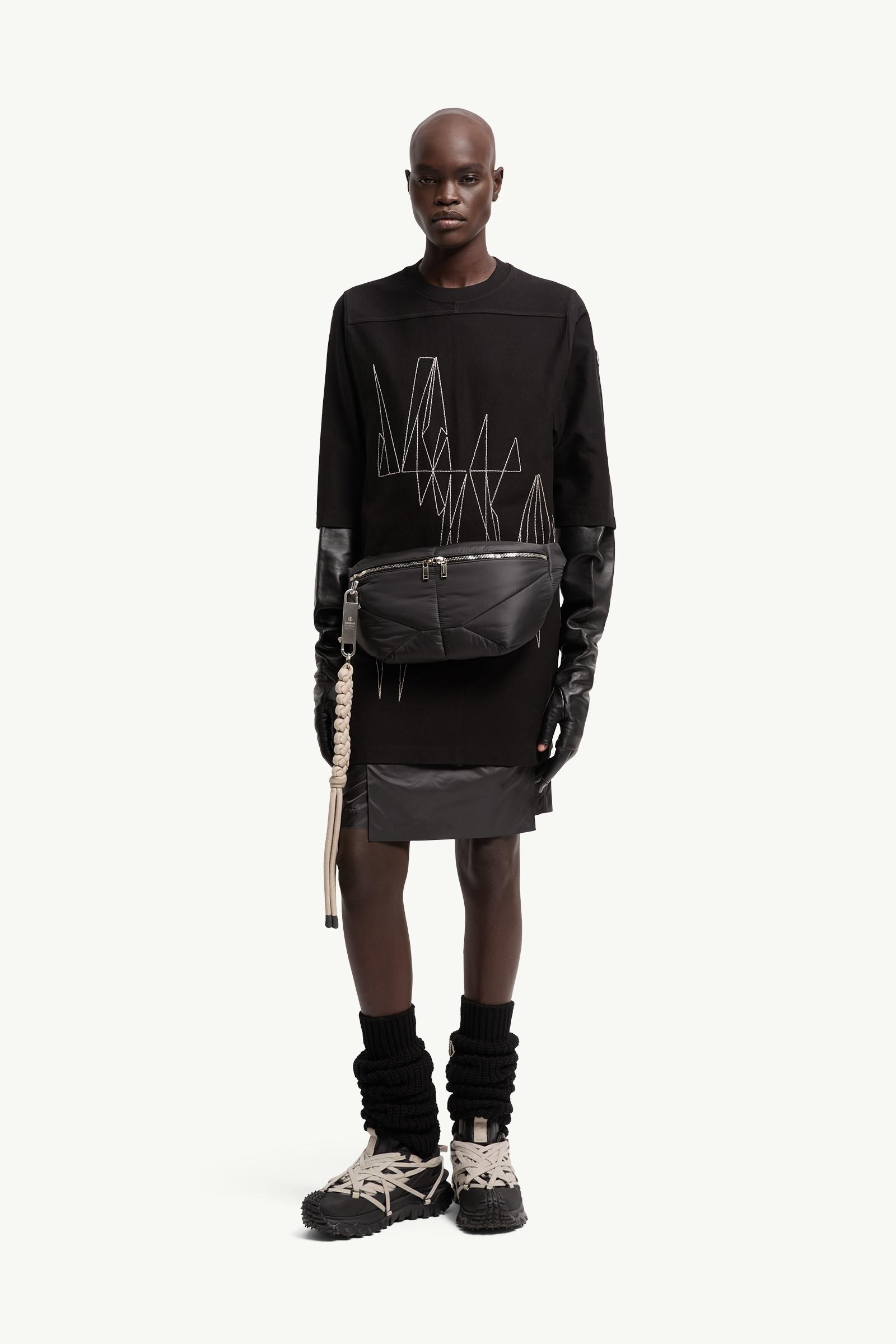 Black Moncler + Rick Owens Jumbo Cotton T-Shirt - Polos & T-shirts