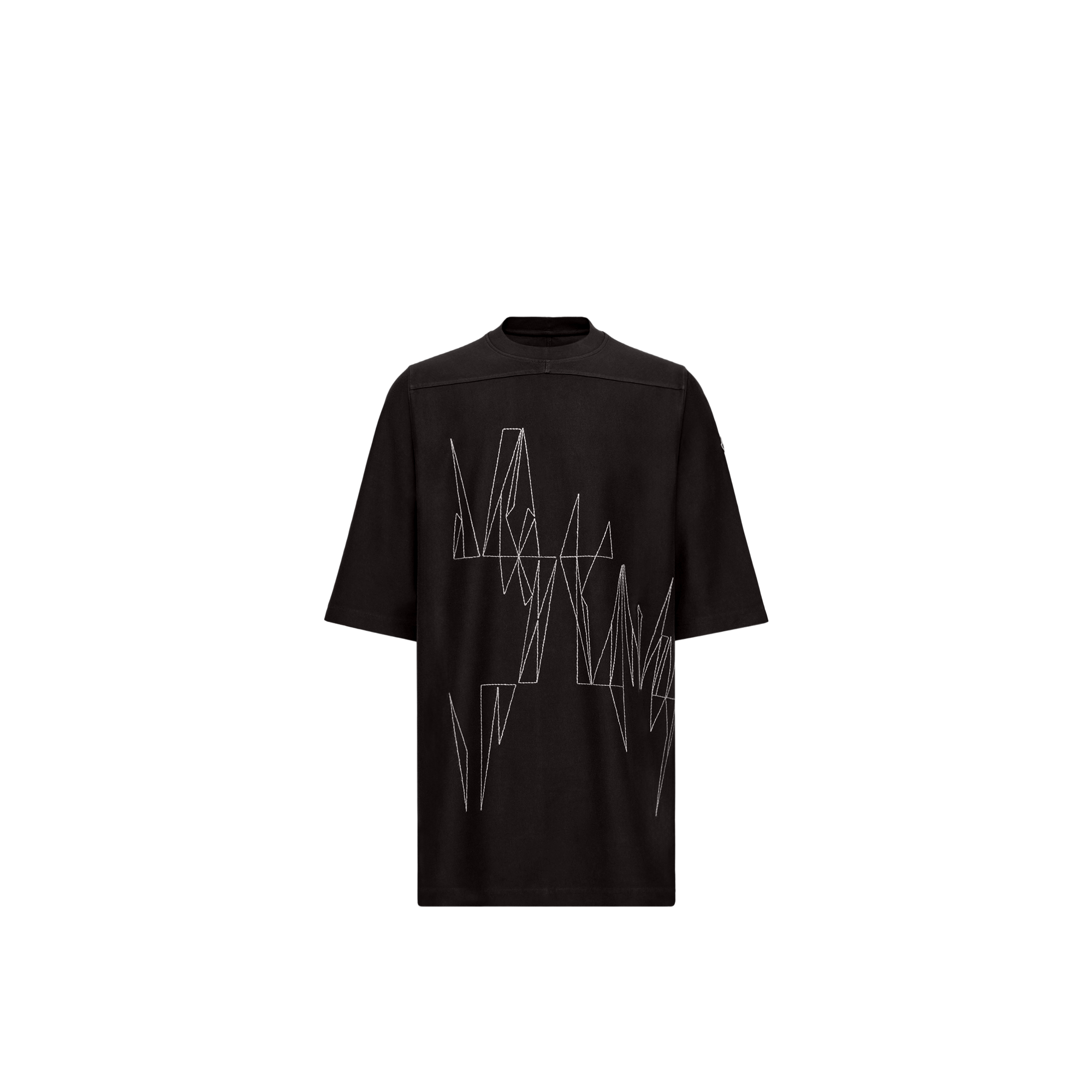 Moncler   Jumbo Cotton T-Shirt  in Black, Size: S