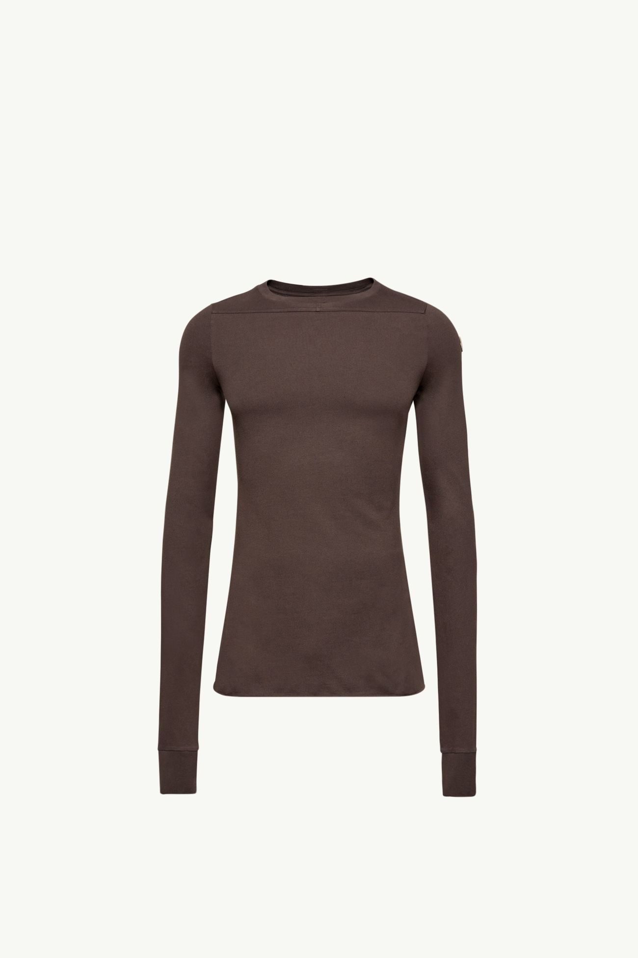 Moncler x Rick Owens Girder長袖棉質T恤 中性 啡色 Moncler 0