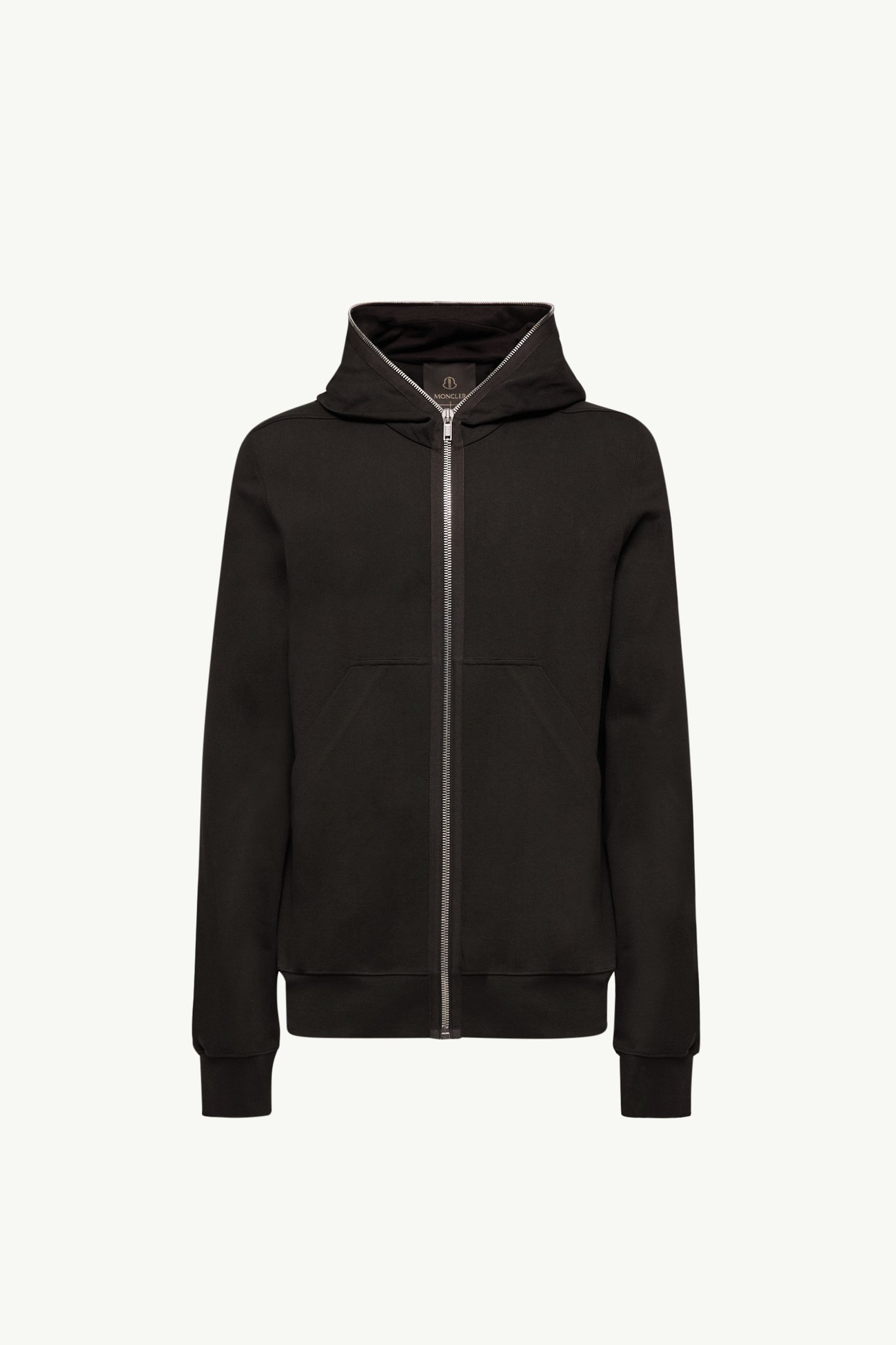 Moncler + Rick Owens 코튼 Ziplock 후디 젠더 뉴트럴 블랙 Moncler 0