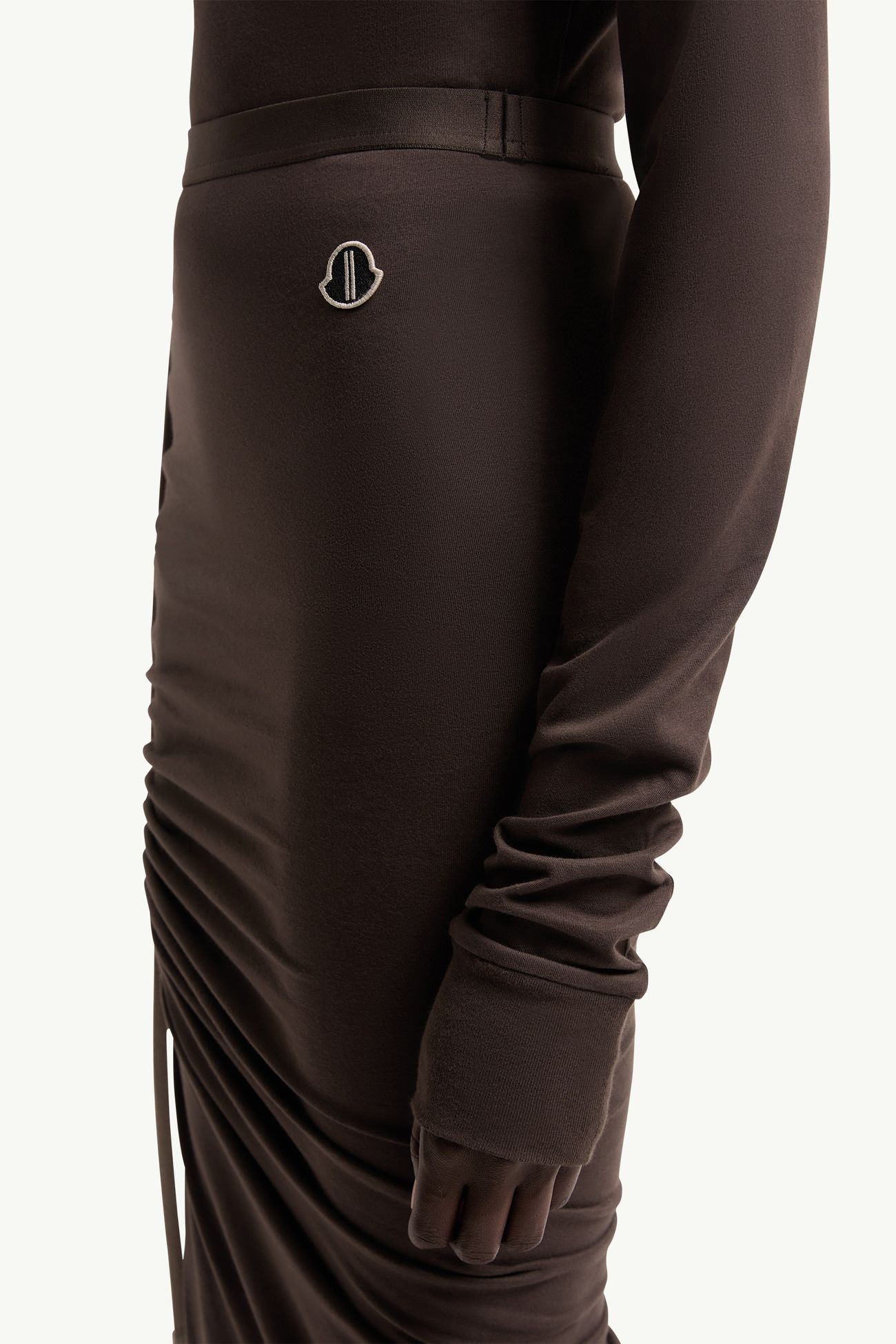 Moncler + Rick Owens verstellbarer Rock aus Baumwolle Damen Braun Moncler 1