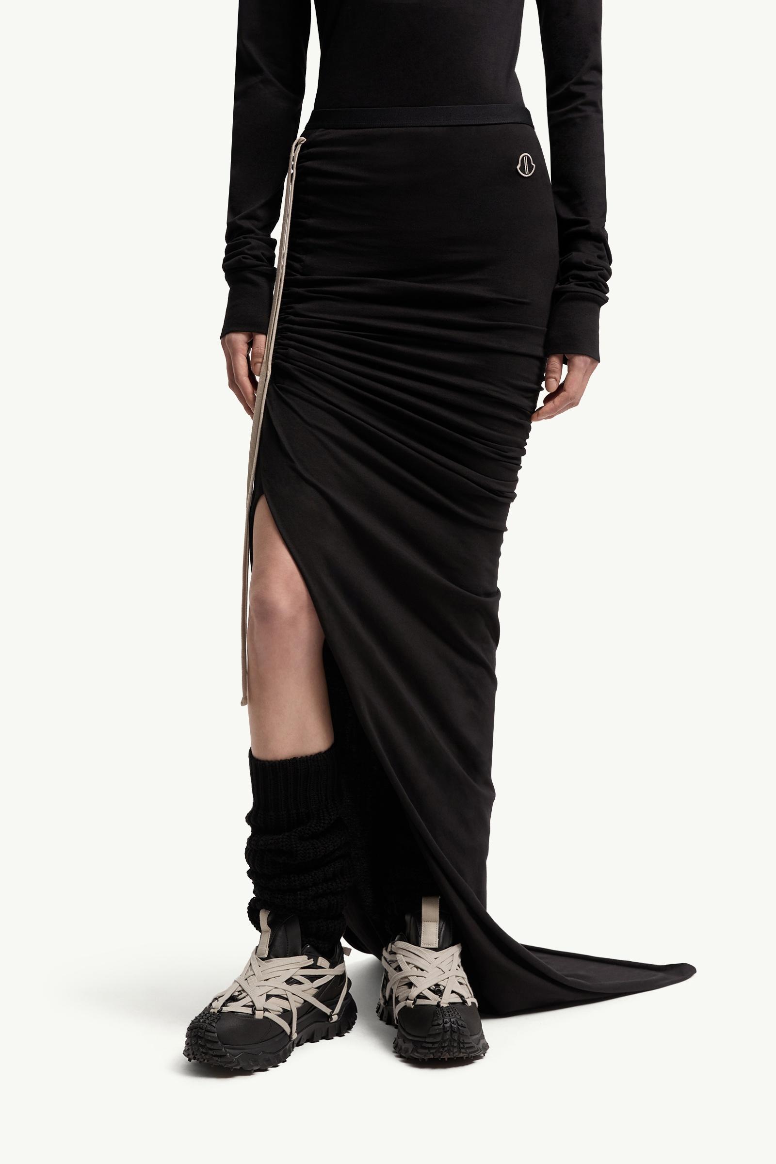 ブラック Moncler + Rick Owens スカート : スカート 向けの
