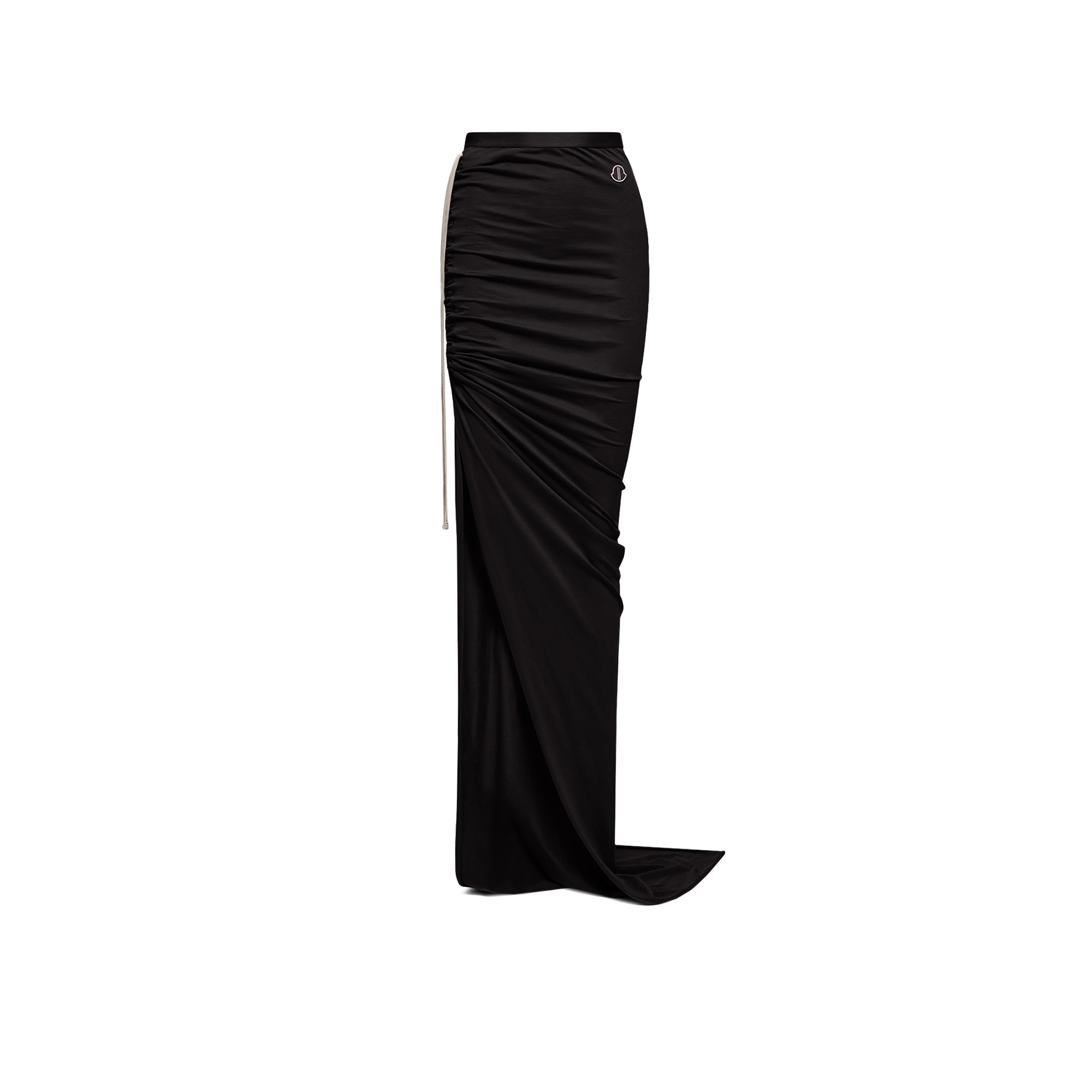 Moncler   Cotton Long Skirt for Women in Black, Size: M