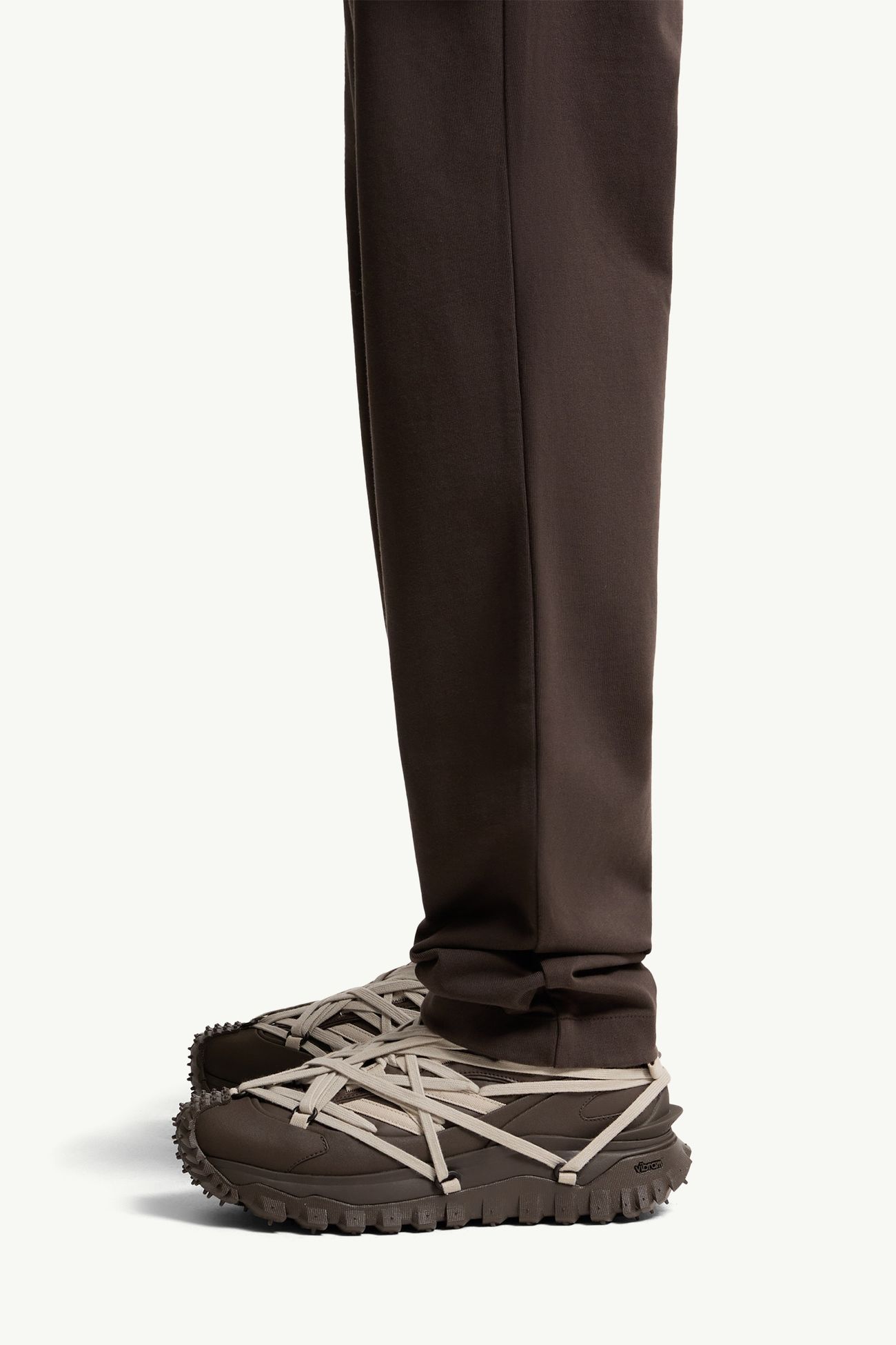 Pantaloni sportivi Moncler + Rick Owens in cotone Gender Neutral Marrone Moncler 3