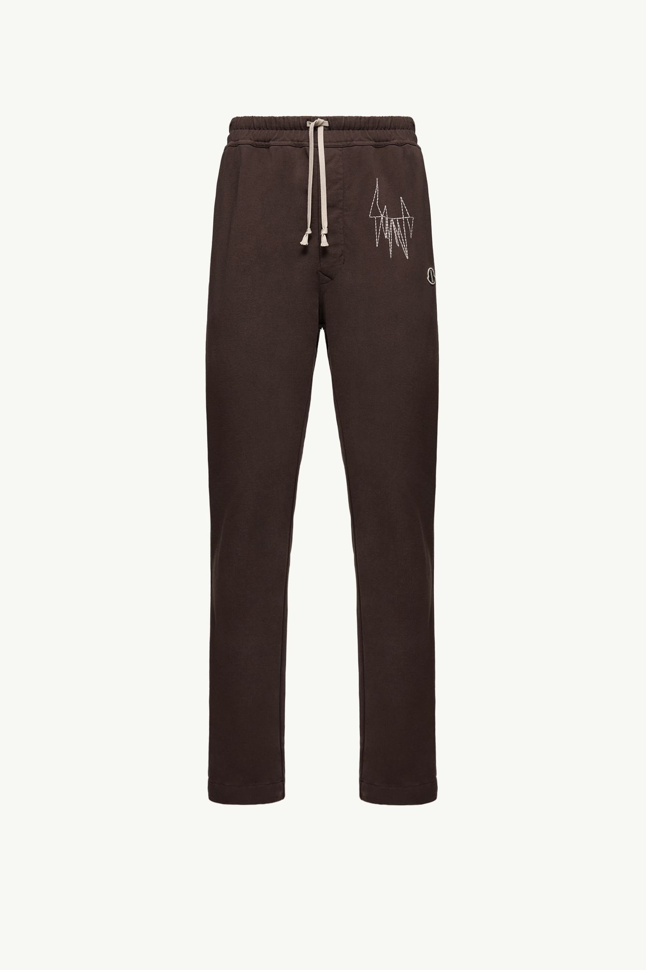 Moncler + Rick Owens Cotton Track Pants Gender Neutral Brown Moncler 0