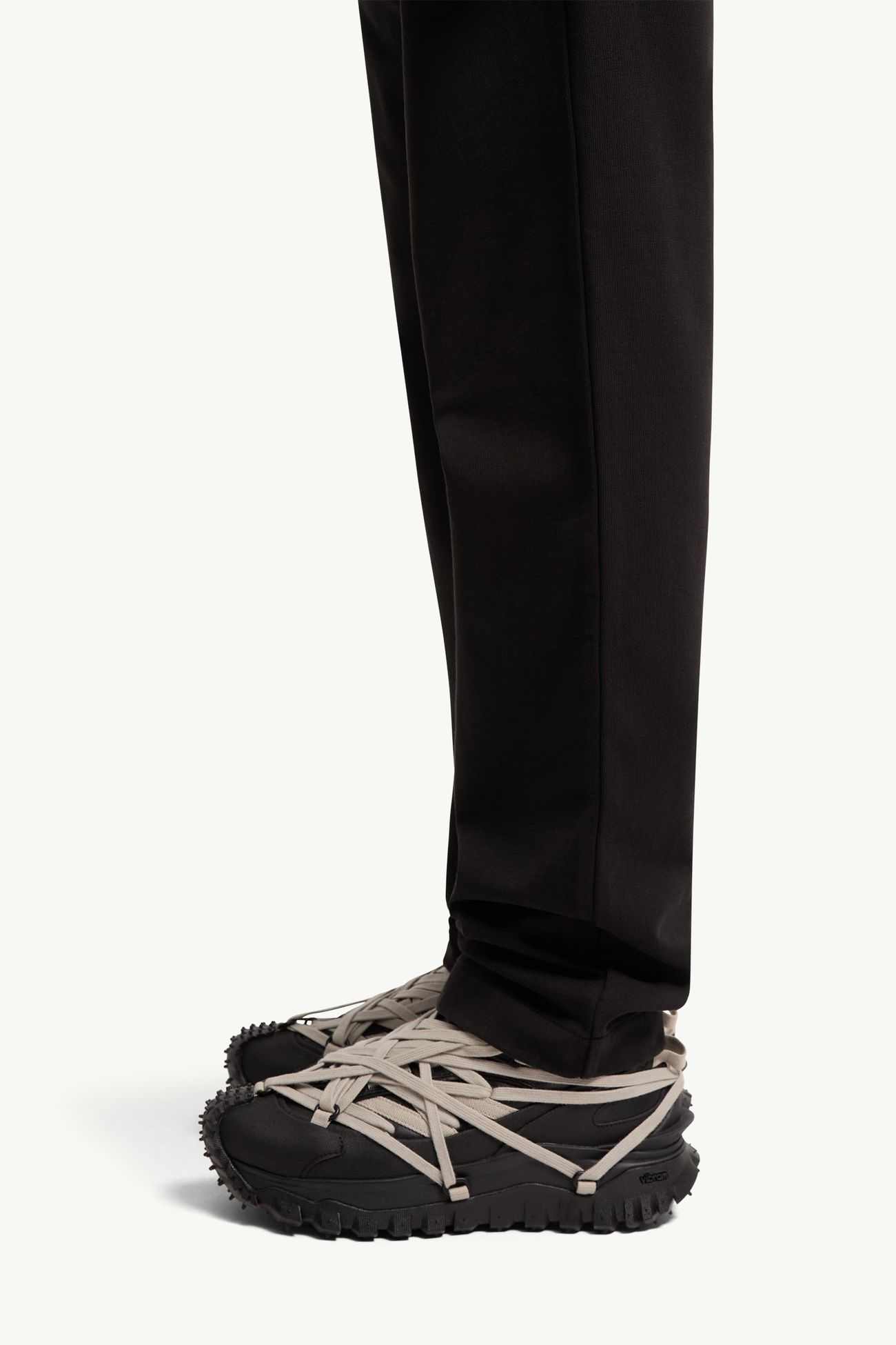 Moncler + Rick Owens Jogginghose aus Baumwolle Genderneutral Schwarz Moncler 3