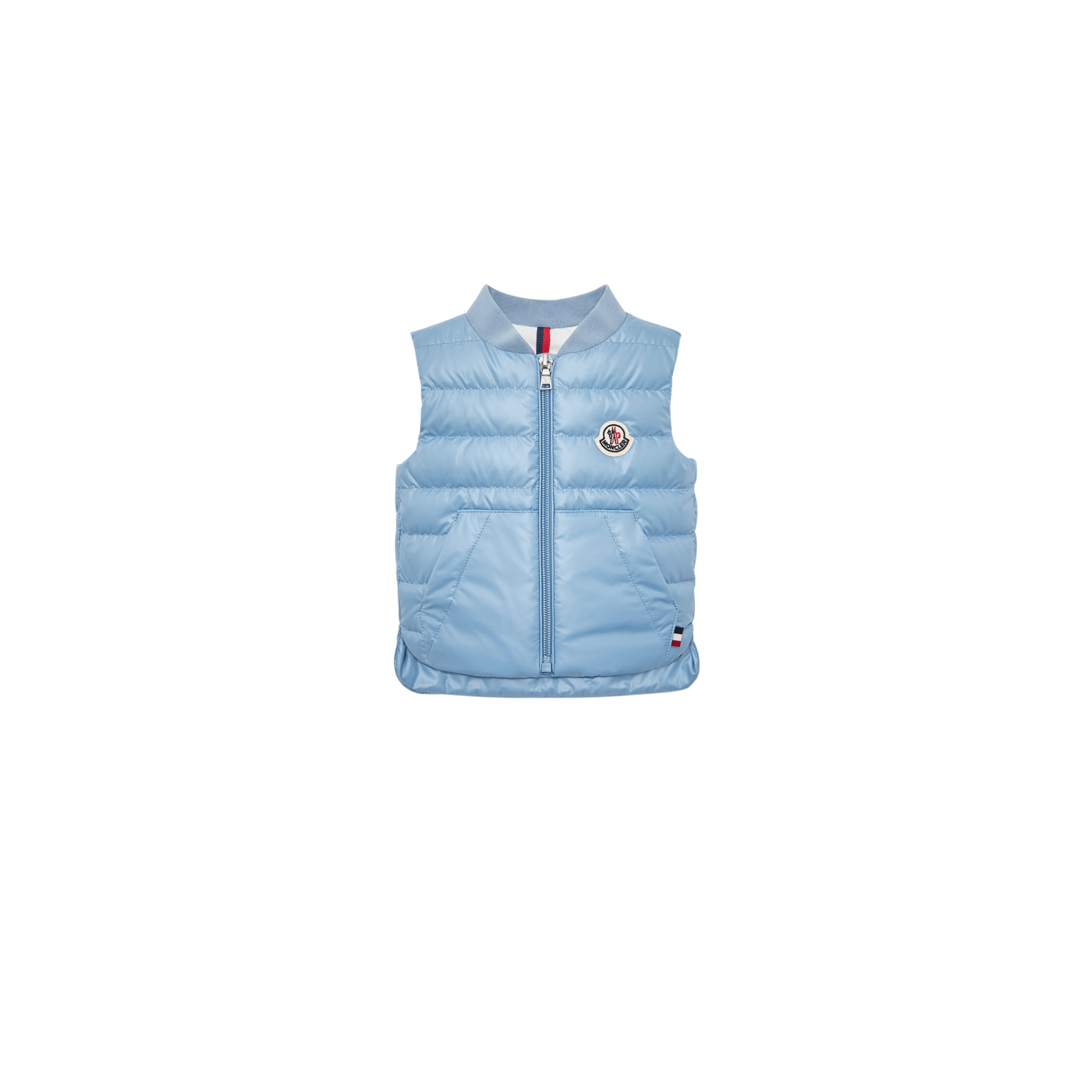 Moncler  Rezzan Down Gilet for Boys in Blue, Size: 3Y