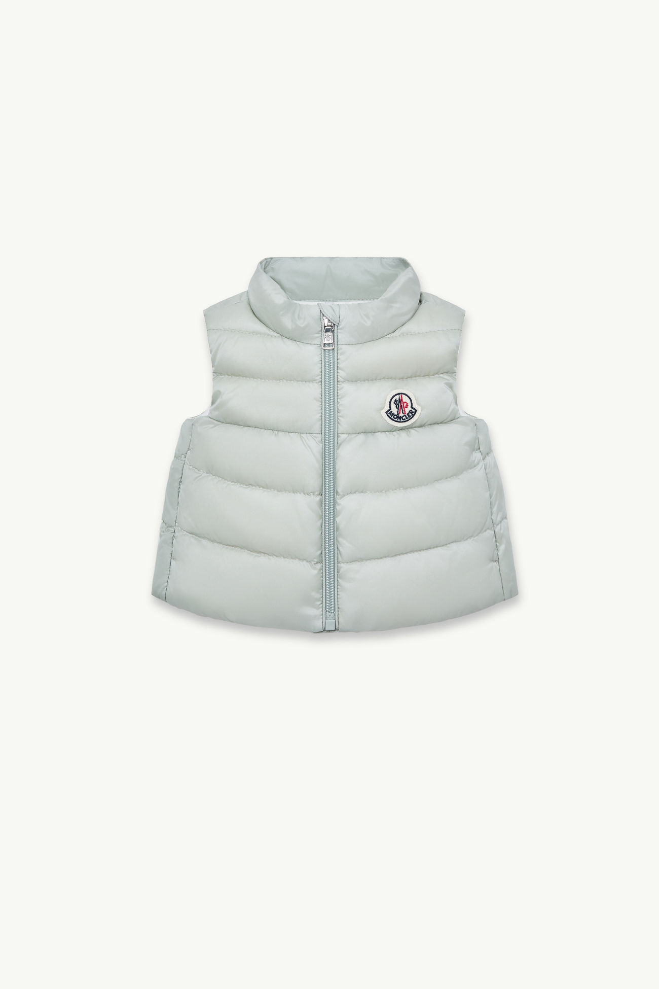 Gilet imbottito in piuma Hiva Bambina Lilla Moncler 0