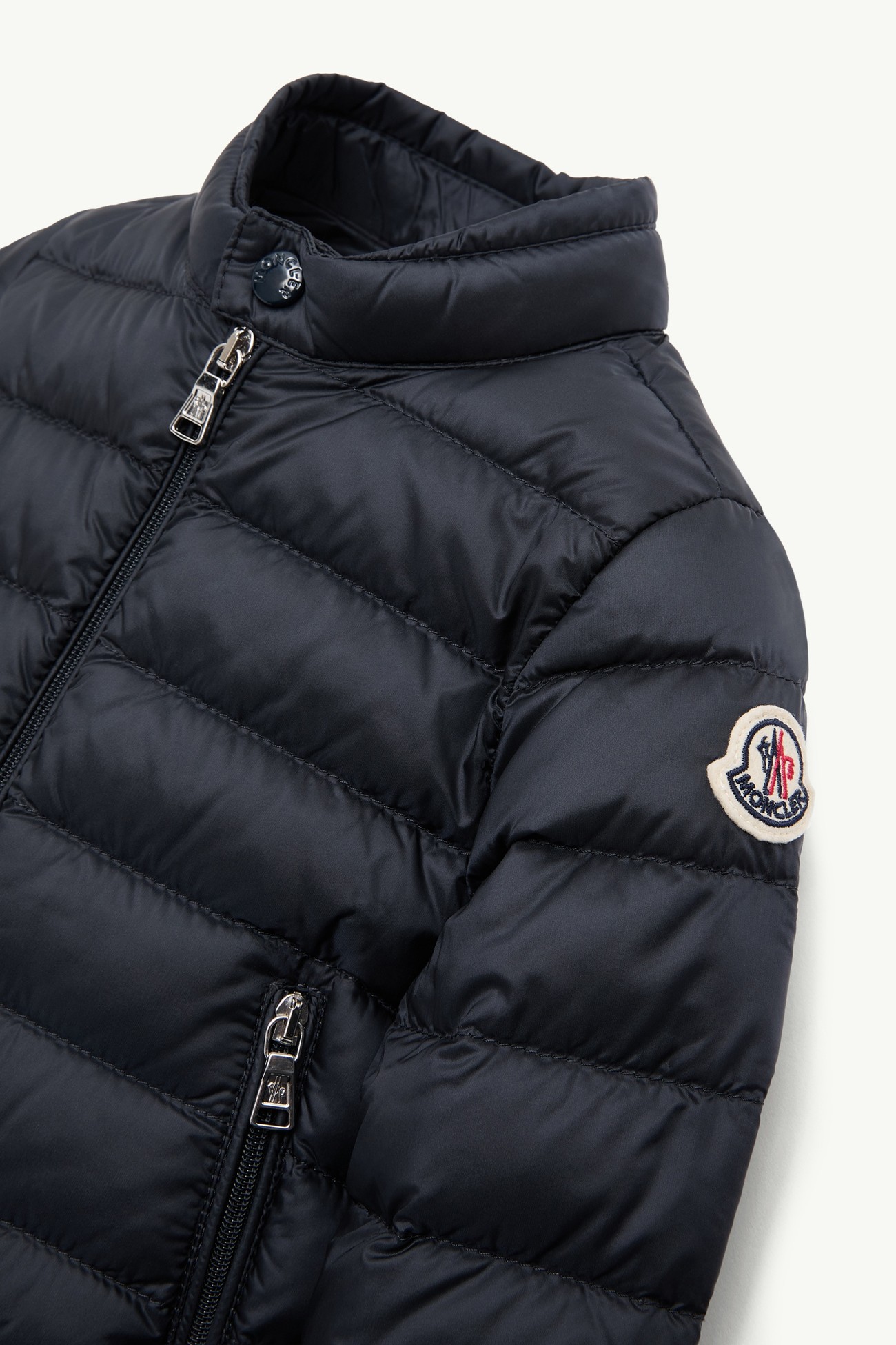 Piumino Acorus ripiegabile Bambino Blu Navy Moncler 1