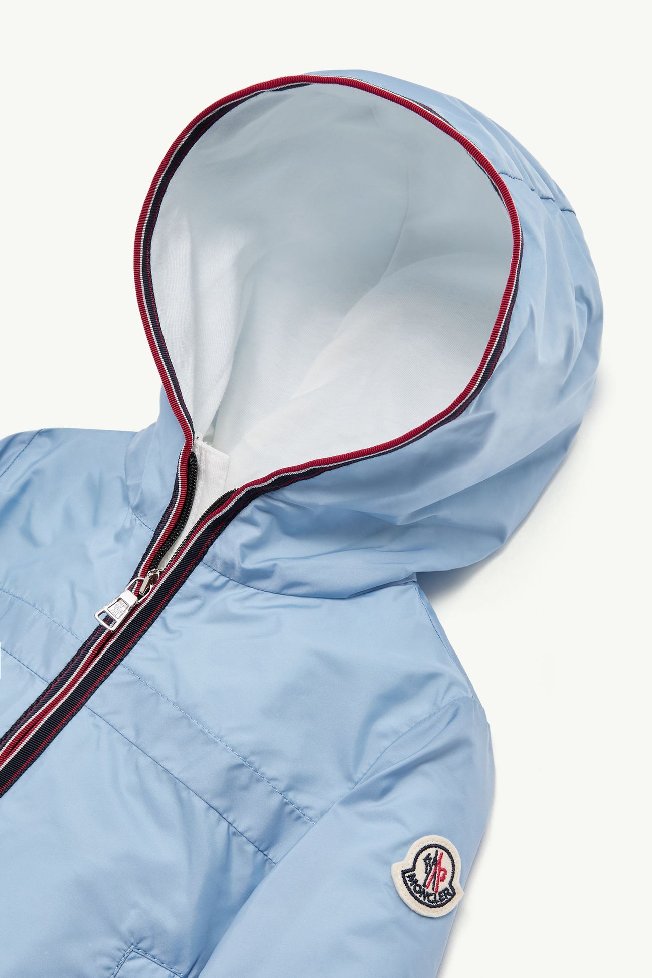 Anton Hooded Jacket Boy Light Blue Moncler 1
