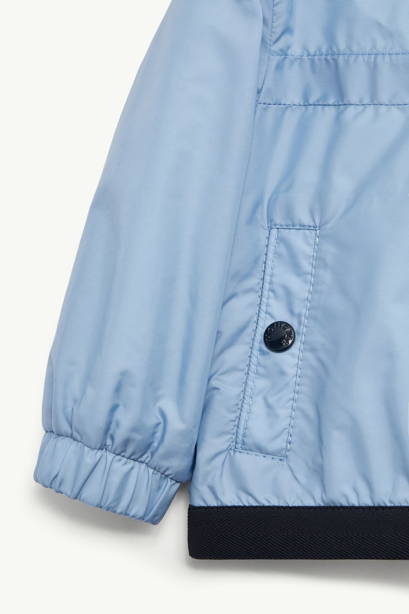 Anton Hooded Jacket Boy Light Blue Moncler 3