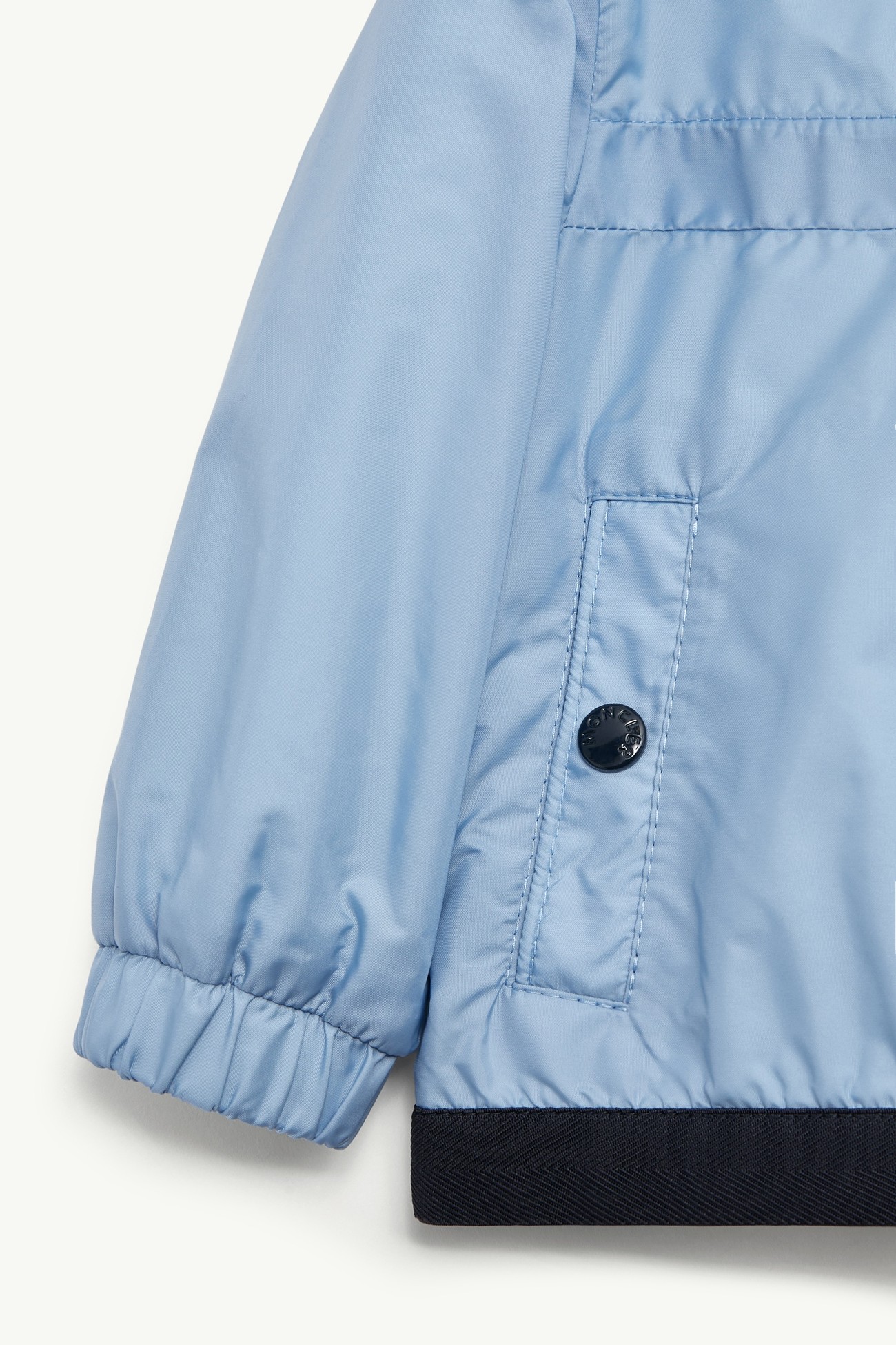 Anton Hooded Jacket Boy Light Blue Moncler 3
