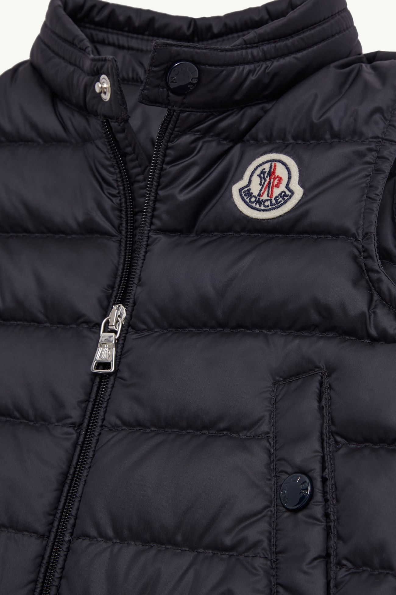 New Amaury Packable Down Vest Gender Neutral Night Blue Moncler 1