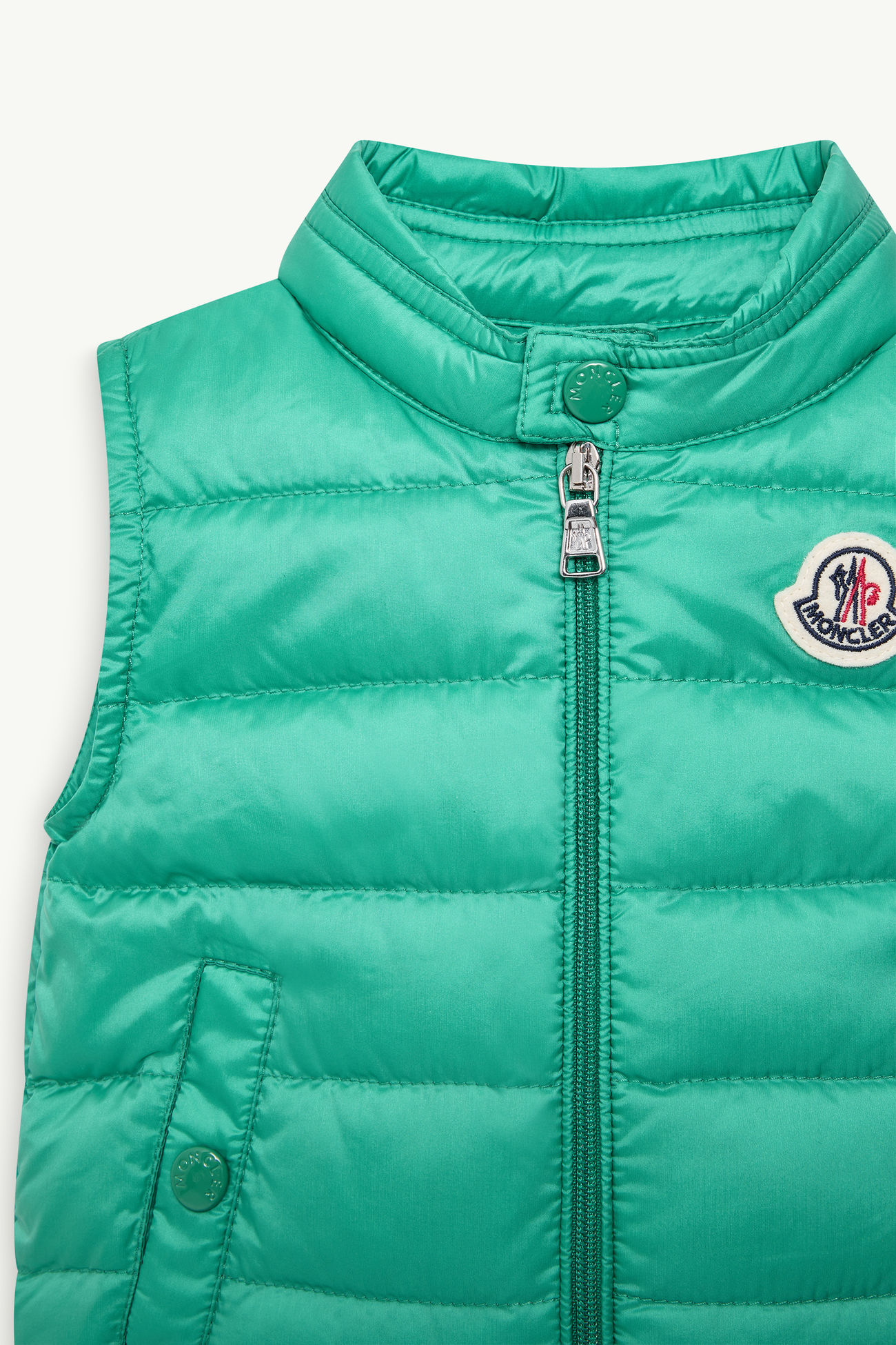 New Amaury儿童可折叠羽绒马甲 男童 亮绿色 Moncler 1