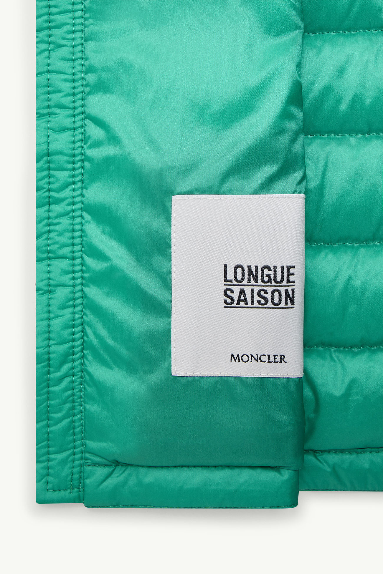 New Amaury Packable Down Gilet Boy Bright Green Moncler 3