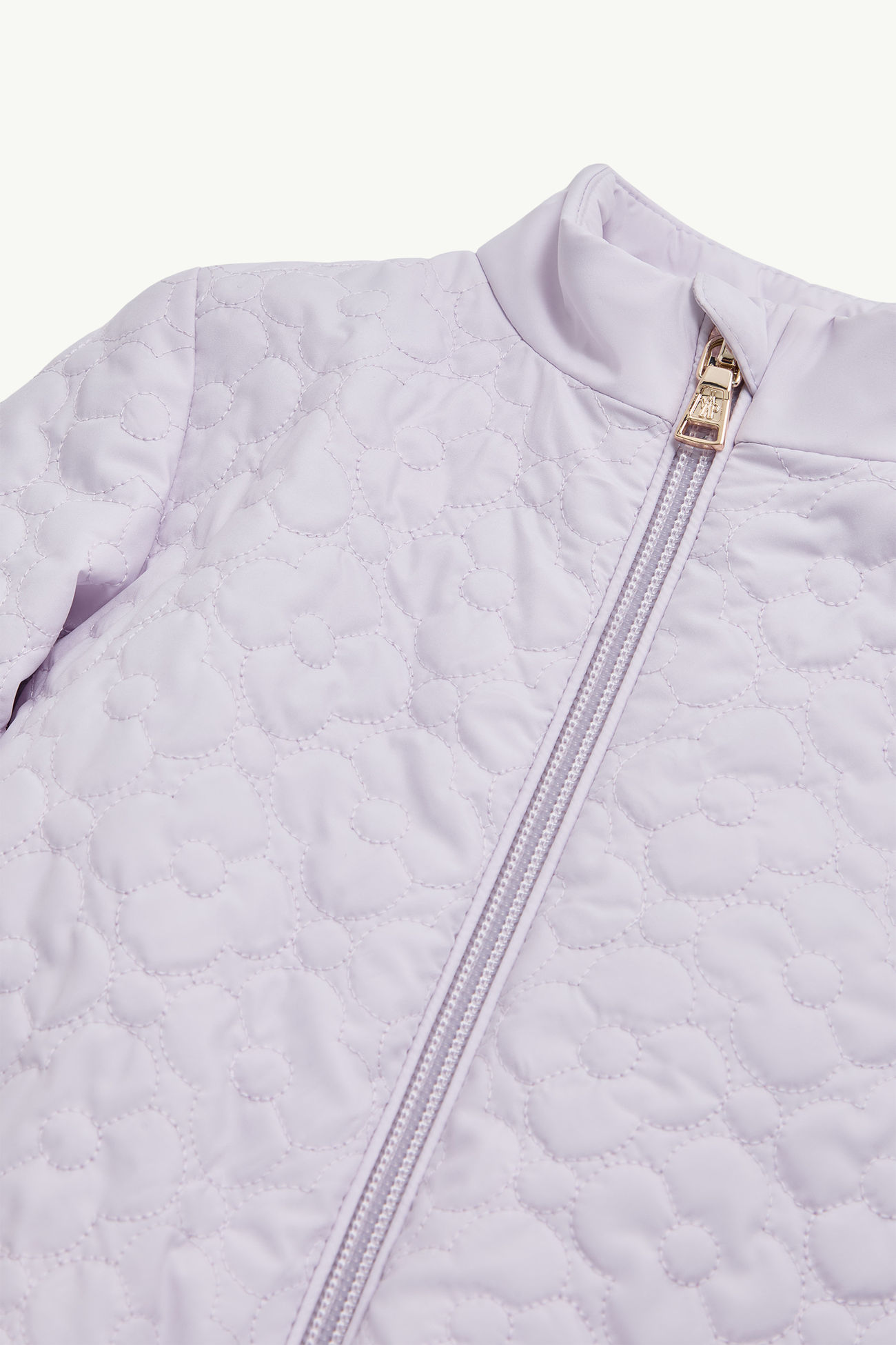 Giacca imbottita Nadide con trapuntatura floreale Bambina Lilla Moncler 1
