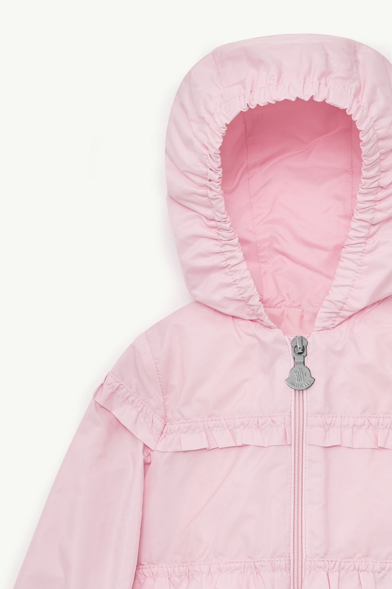 Hiti 후드 재킷 키즈 여아 라이트 핑크 Moncler 1