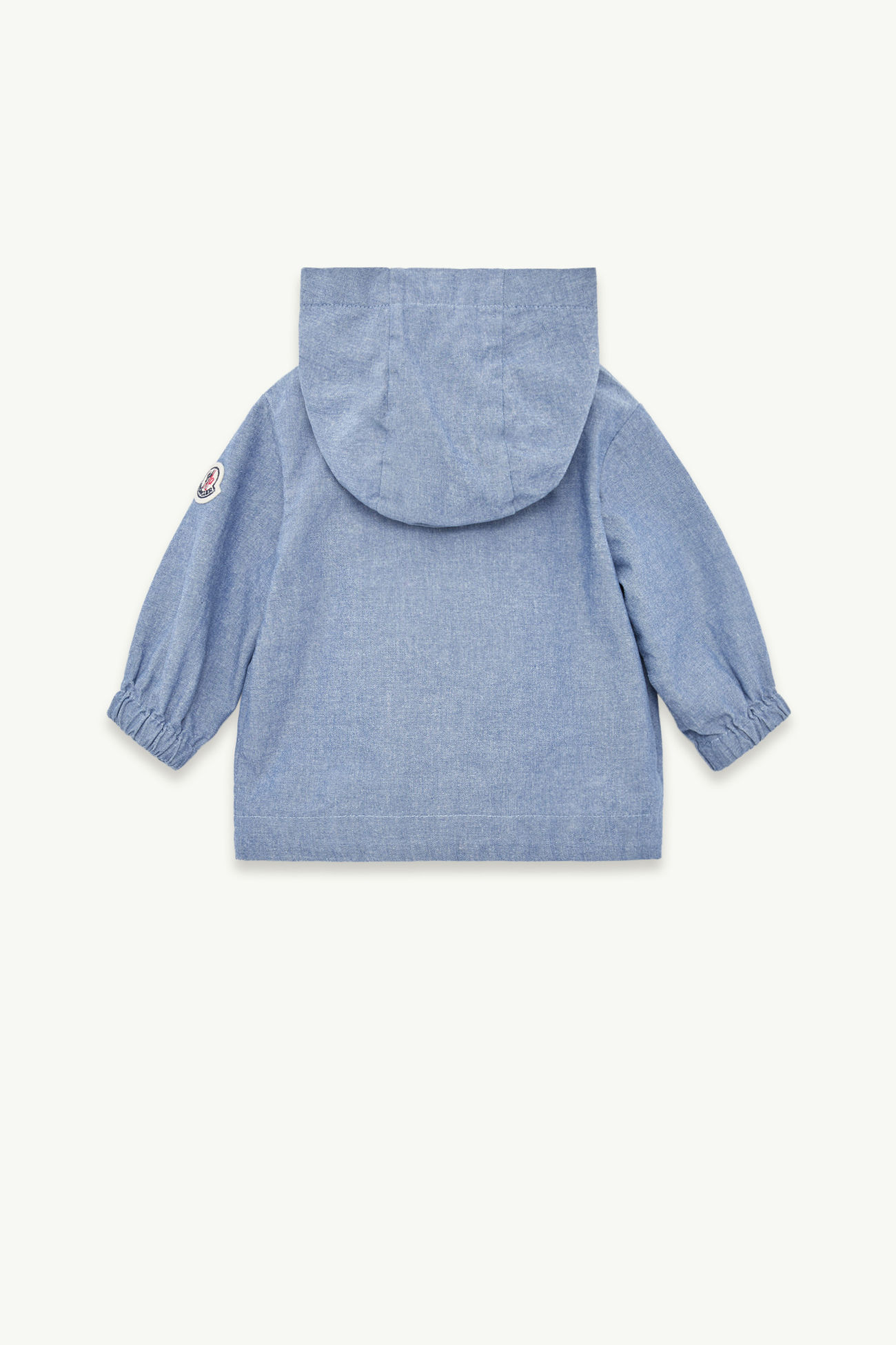 Nur Chambray Kapuzenjacke Jungen Kobaltblau Moncler 2