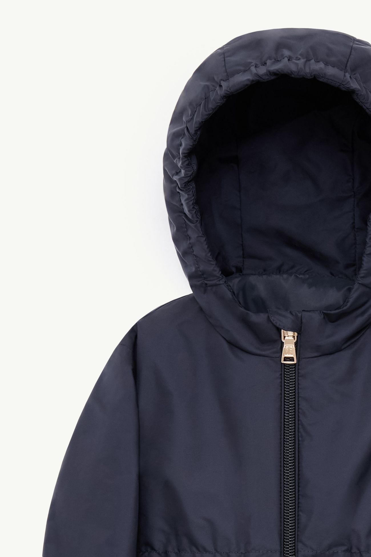 Wete連帽外套 女童 海軍藍色 Moncler 1