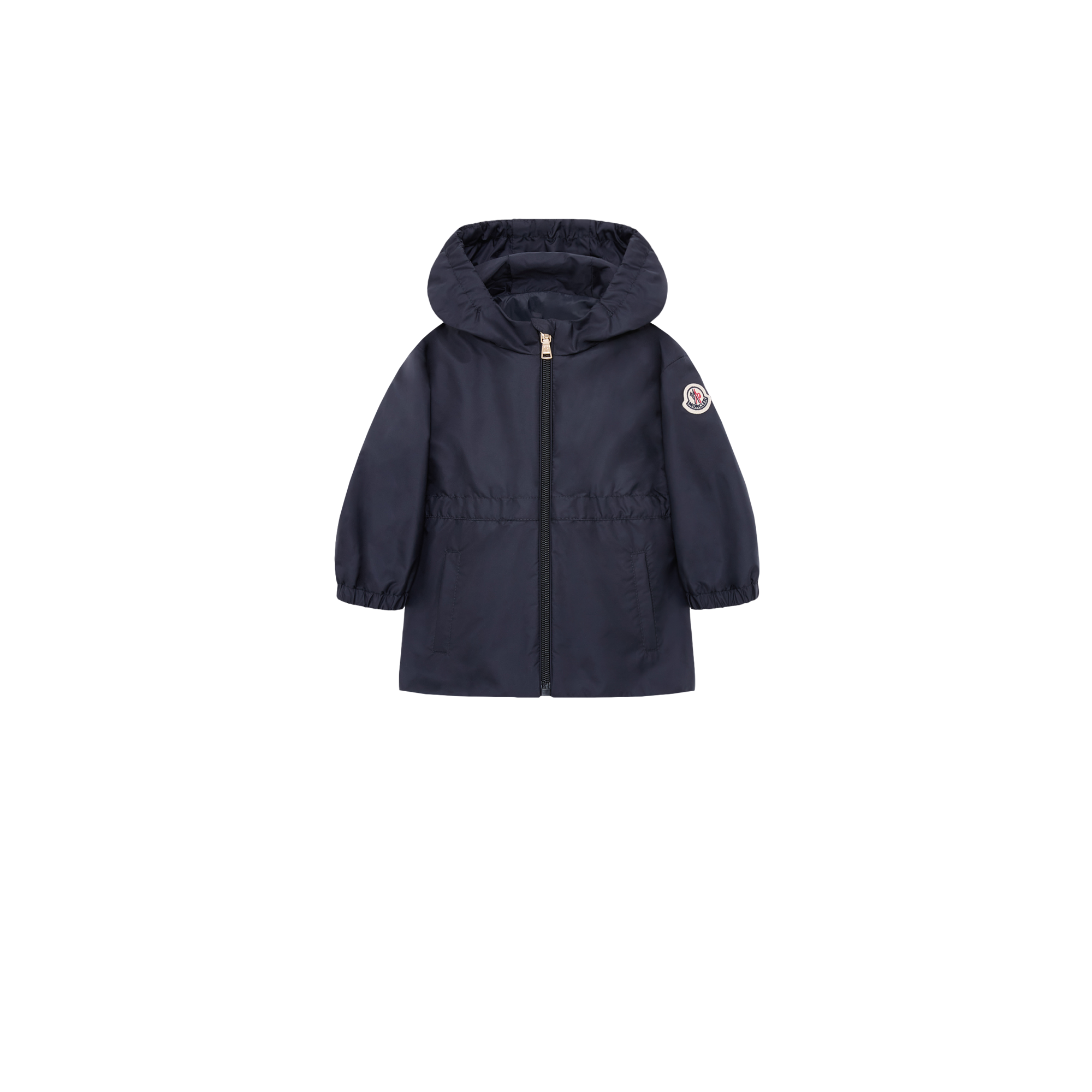 Moncler  Wete Hooded Jacket for Girls in Blue, Size: 18/24M