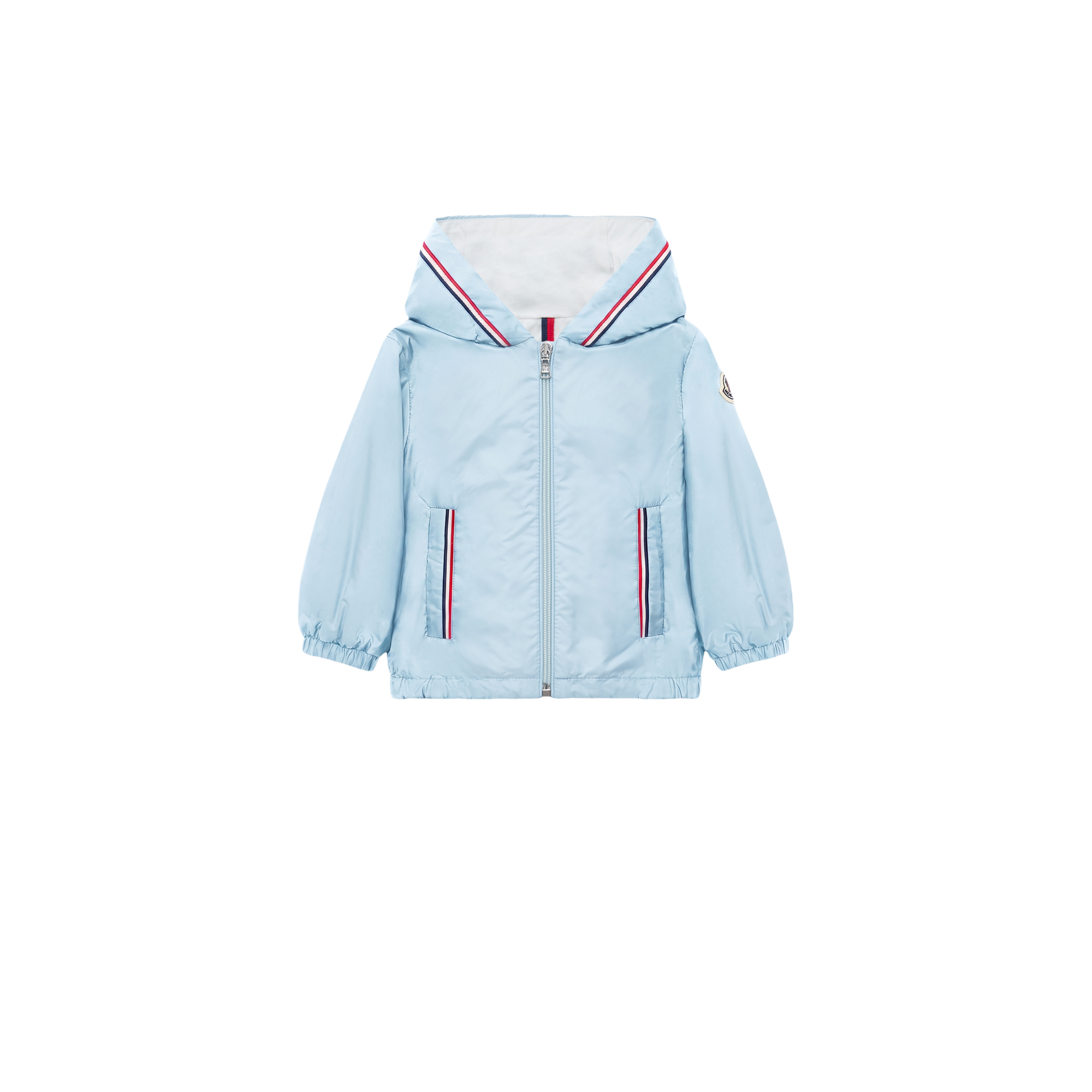 Moncler  Granduc Hooded Jacket for Boys in Blue, Size: 2Y