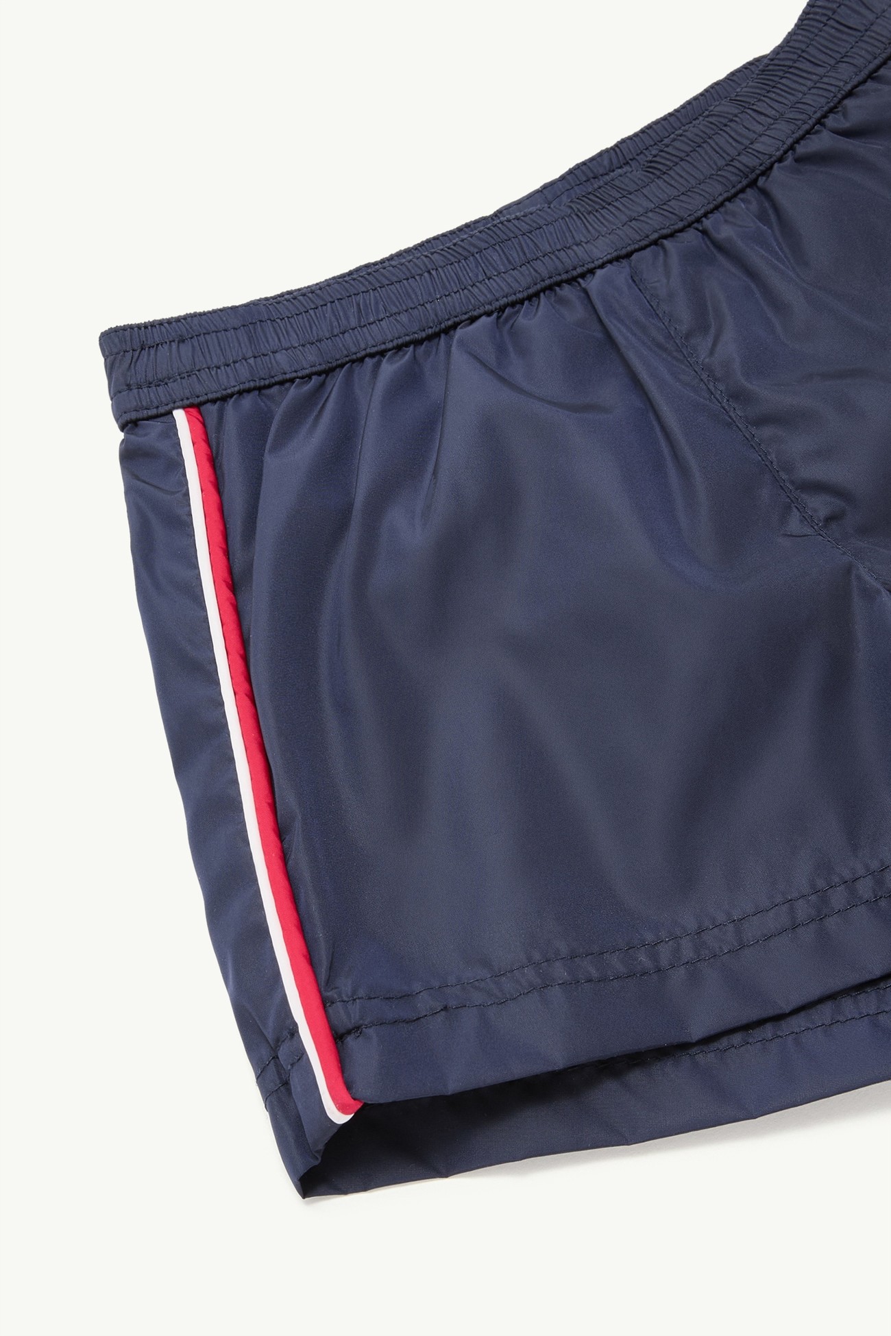 三色飾邊游泳短褲 男童 海軍藍色 Moncler 1