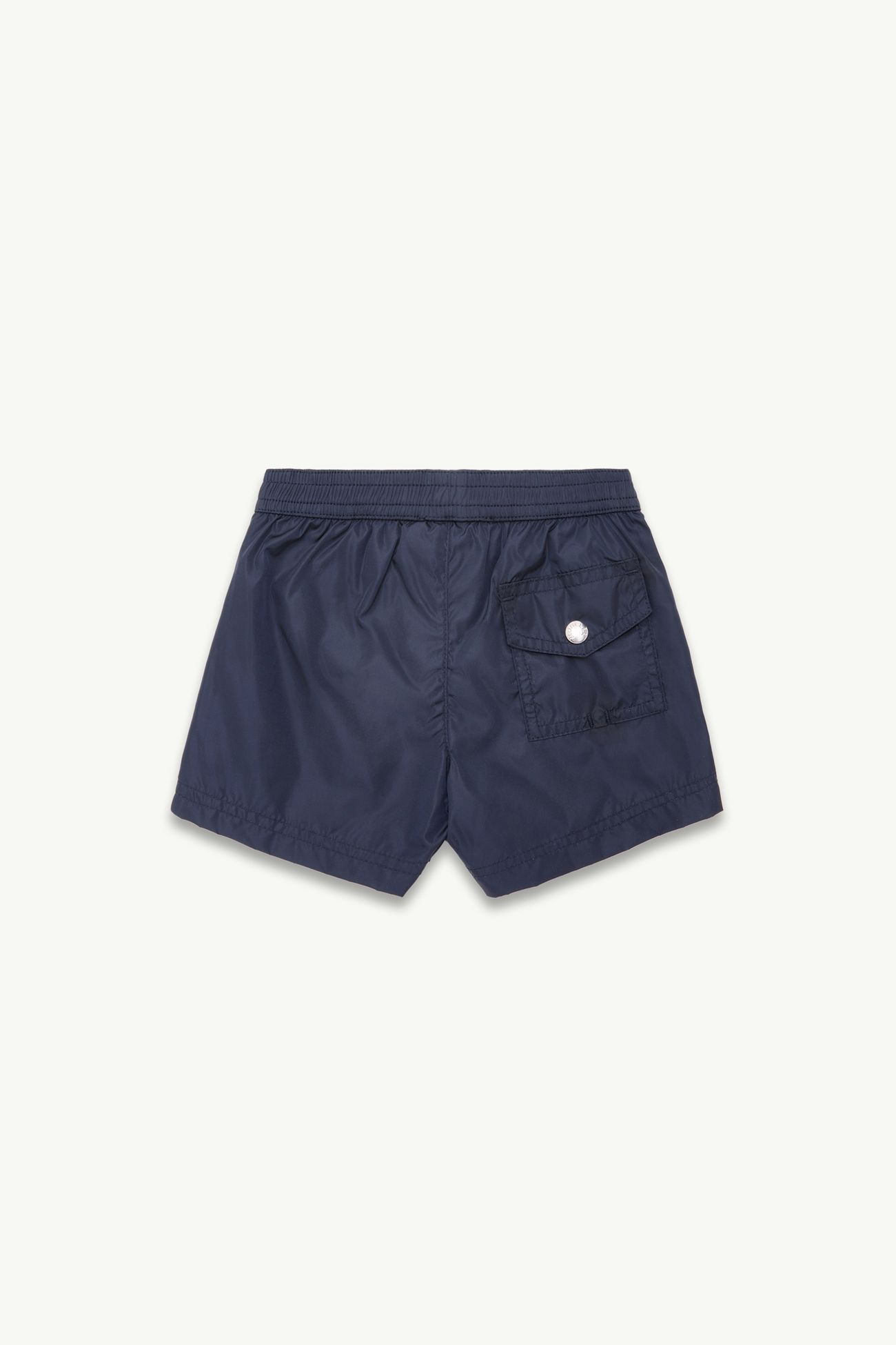 Short de bain à bords tricolores Garçon Bleu marine Moncler 2