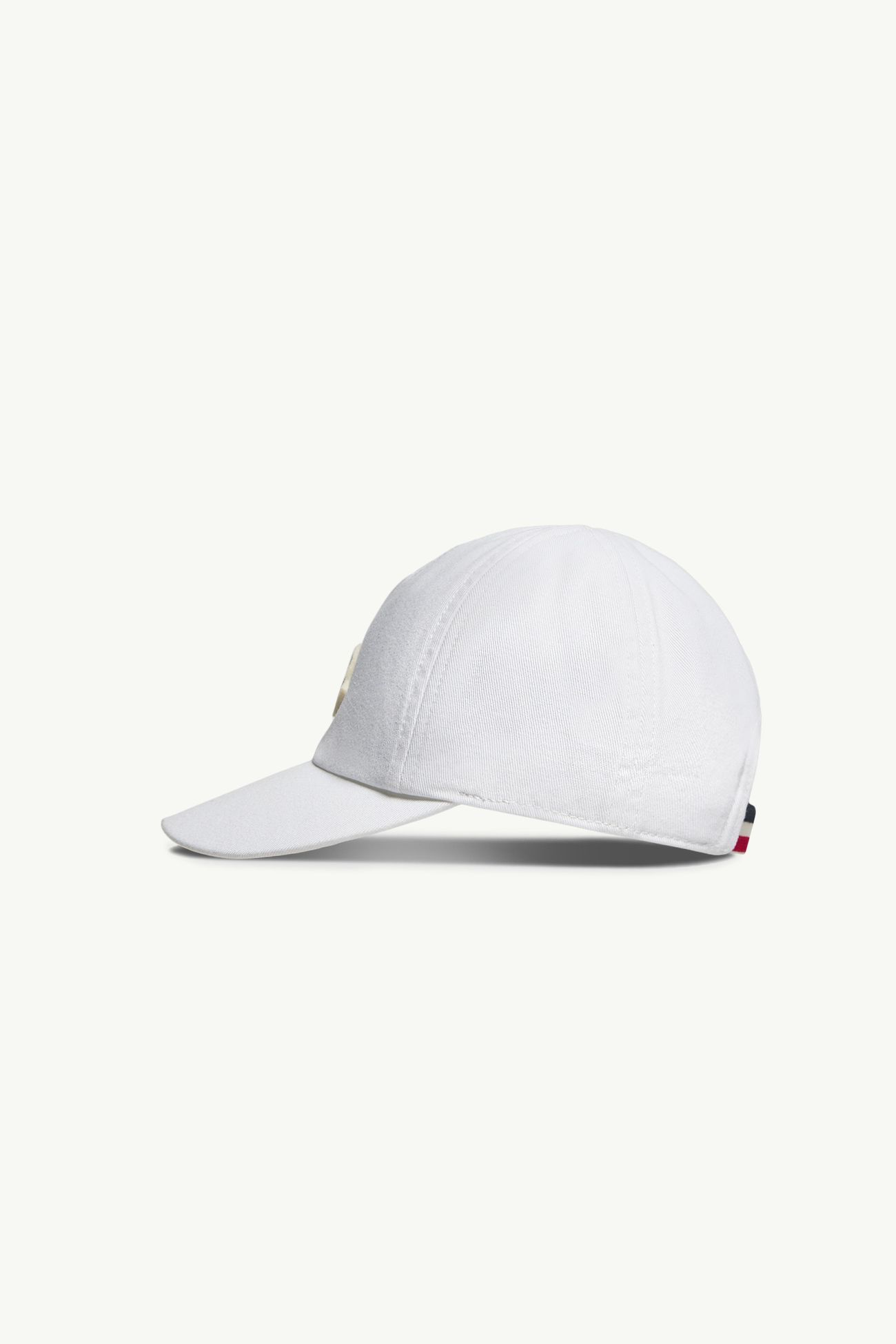 Casquette en gabardine de coton Mixte Blanc Moncler 1
