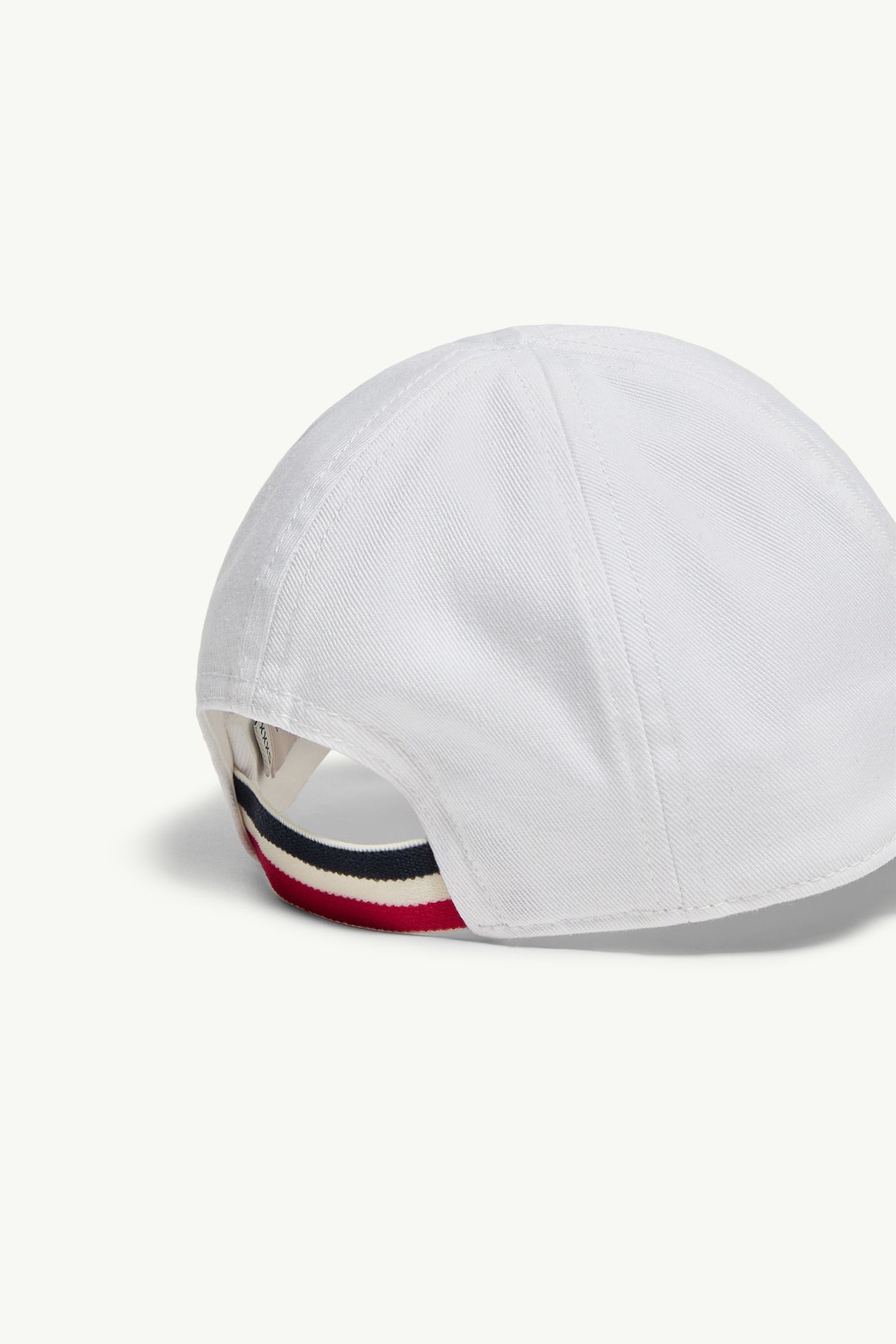 Baseball Cap aus Baumwoll-Gabardine Genderneutral Weiß Moncler 2