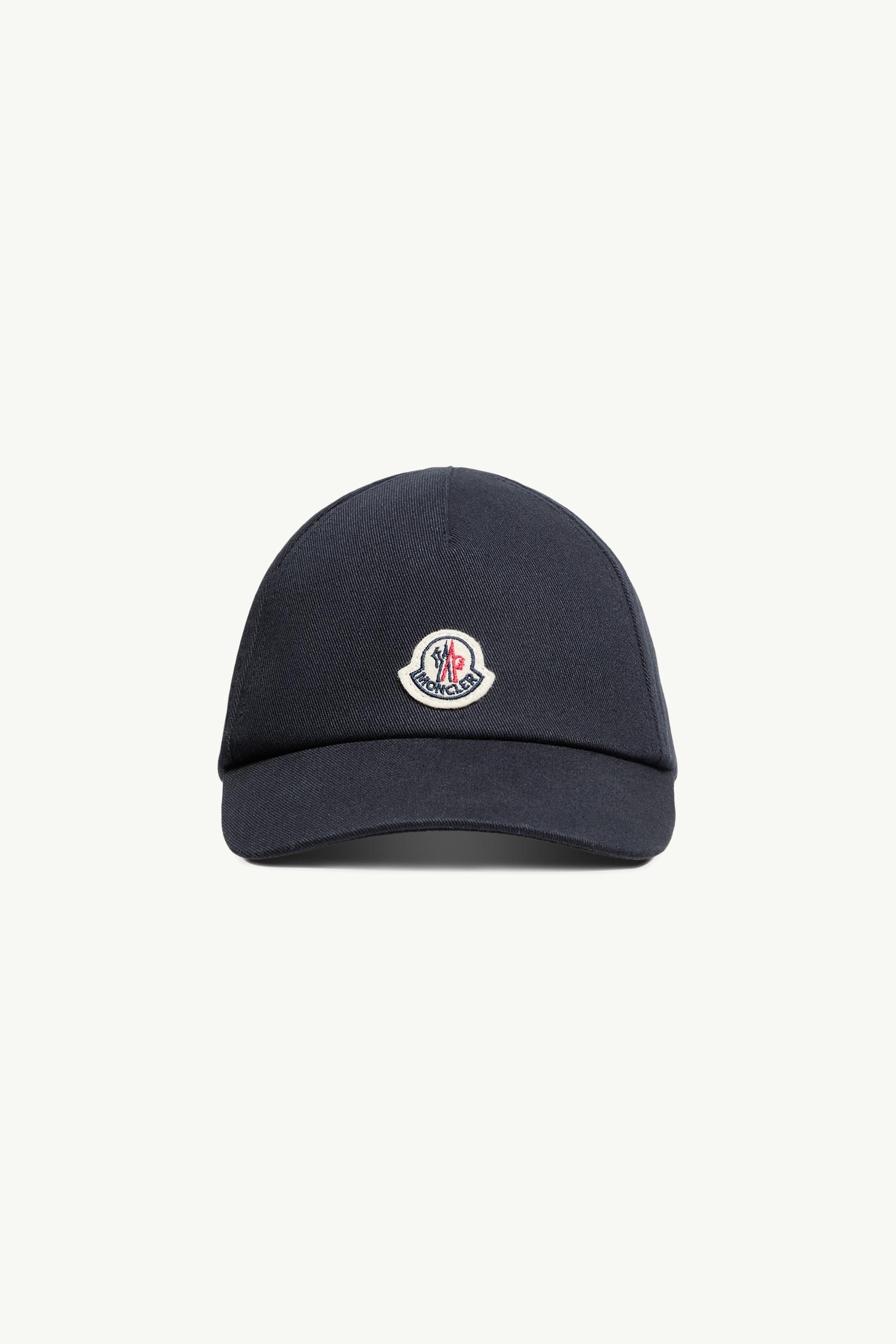MONCLER ネイビーキャップ　キッズ ネイビーブルー キャップ : アクセサリー 向けの Children | モンクレール